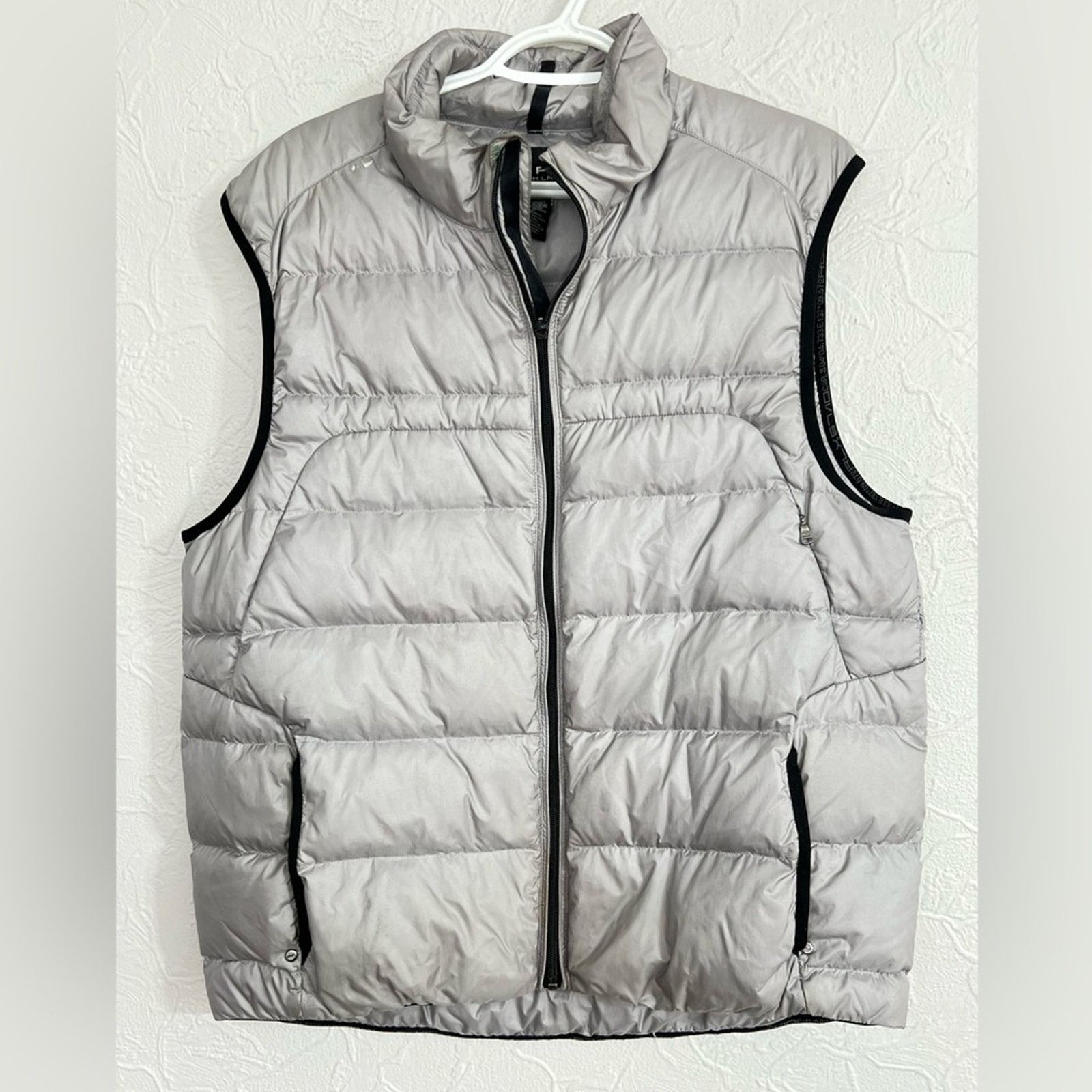 RLX Ralph Lauren RLX Ralph Lauren Men Goose Down Vest Zip Quilted Puffer RARE Size US XL / EU 56 / 4 - 1 Thumbnail