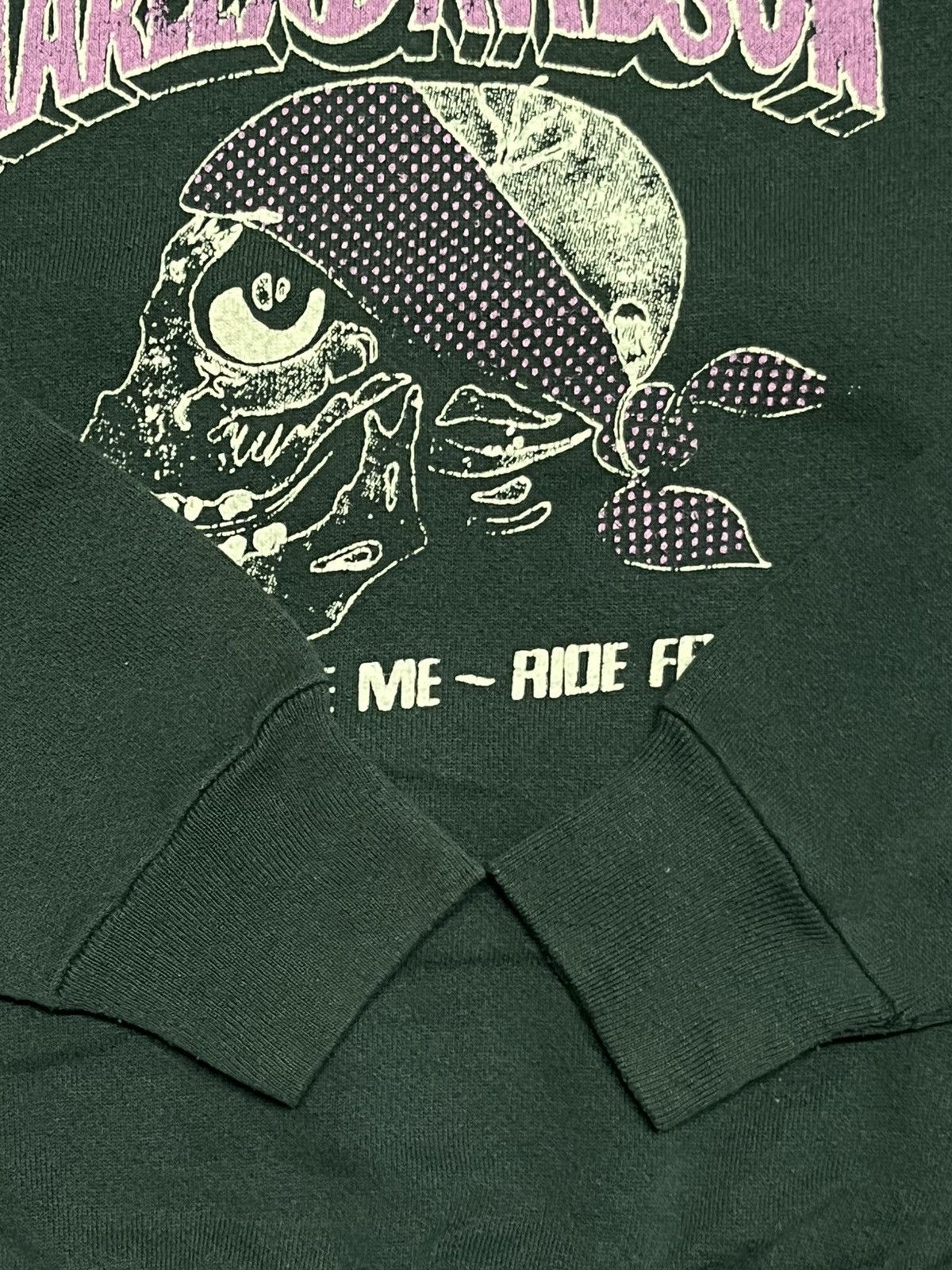 Harley Davidson Vintage Harley Davidson Ride Me Ride Free 3D Emblem Crewneck Size US M / EU 48-50 / 2 - 6 Thumbnail