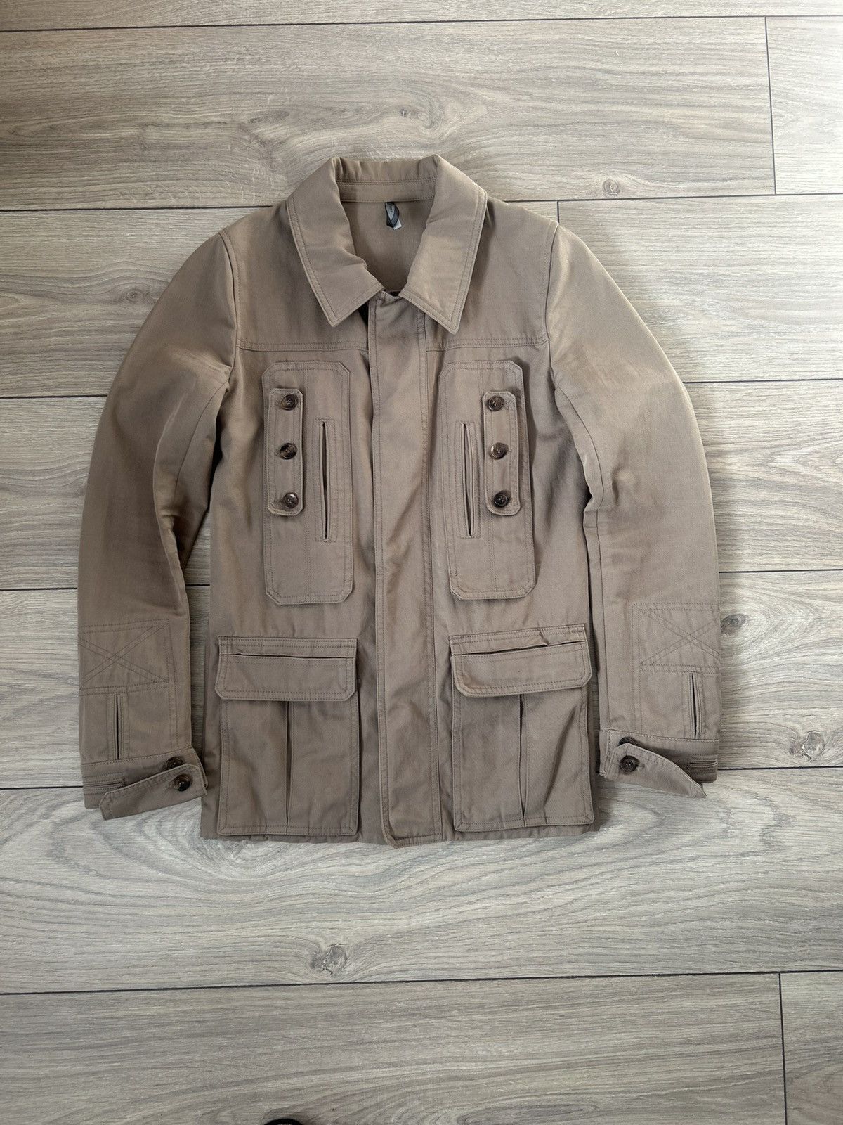 Dior × Hedi Slimane Dior Homme SS07 Runway Safari Jacket | Grailed