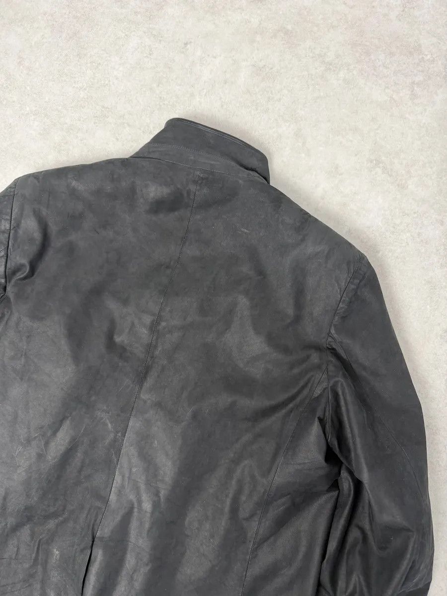 Dior 2010s Dior Black Calf Leather & Cashmere Premium Jacket by Kris Van Assche Size US L / EU 52-54 / 3 - 6 Thumbnail