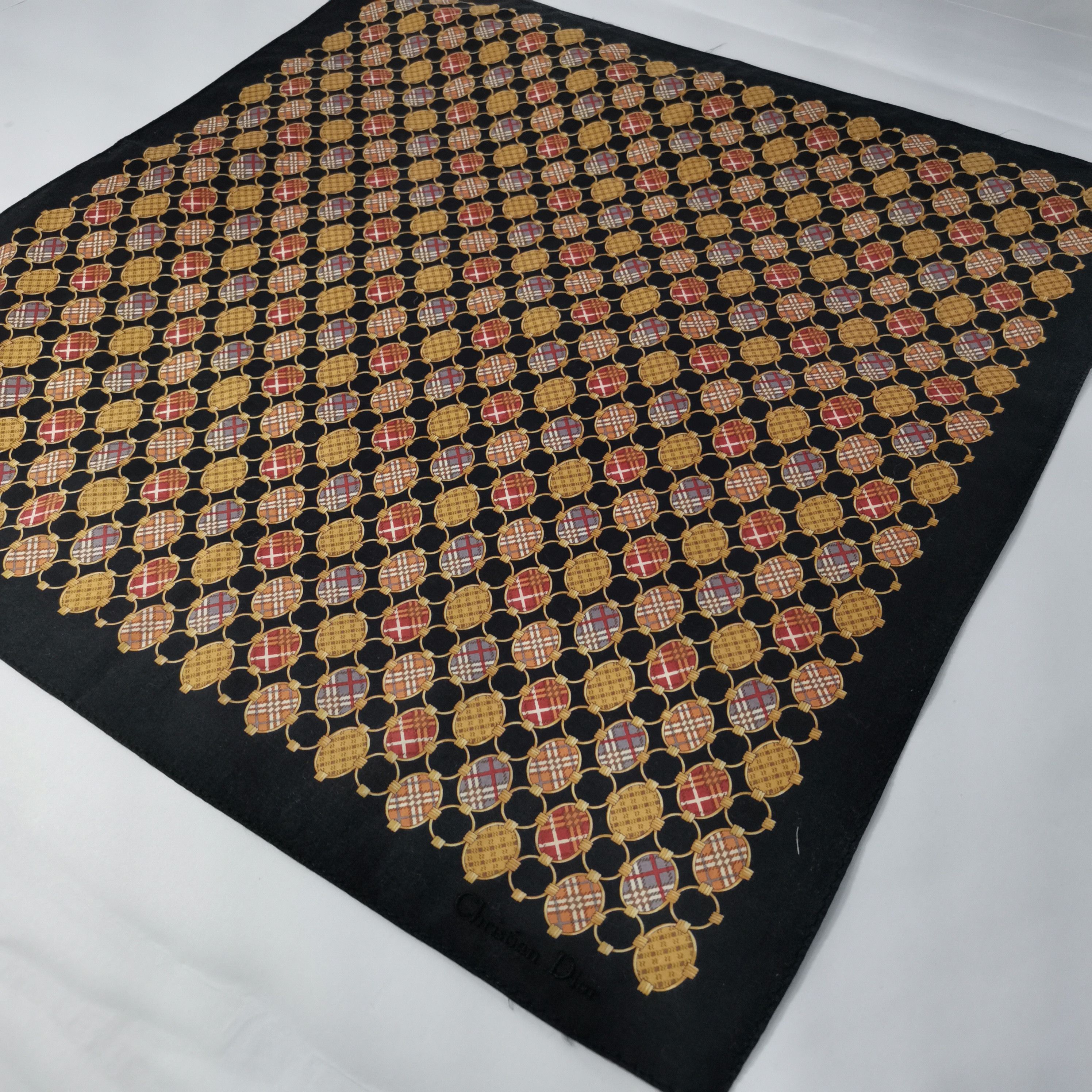 Christian Dior Monsieur CHRISTIAN DIOR HANDKERCHIEF/SCARF/ BANDANA Size ONE SIZE - 3 Thumbnail