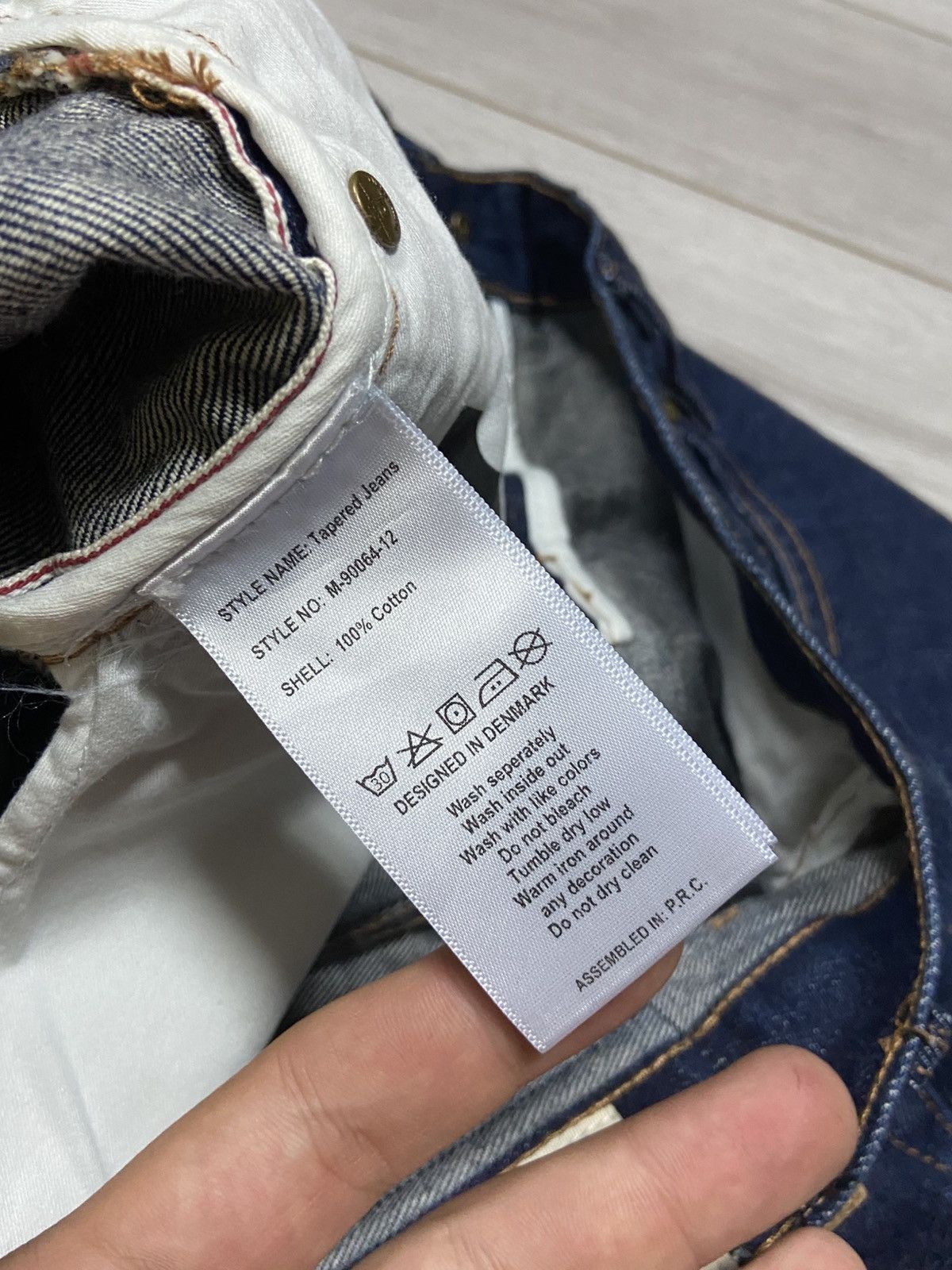 Han Kjobenhavn Han Kjobenhavn Japan 🇯🇵 denim jeans tapered Size US 36 / EU 52 - 7 Thumbnail