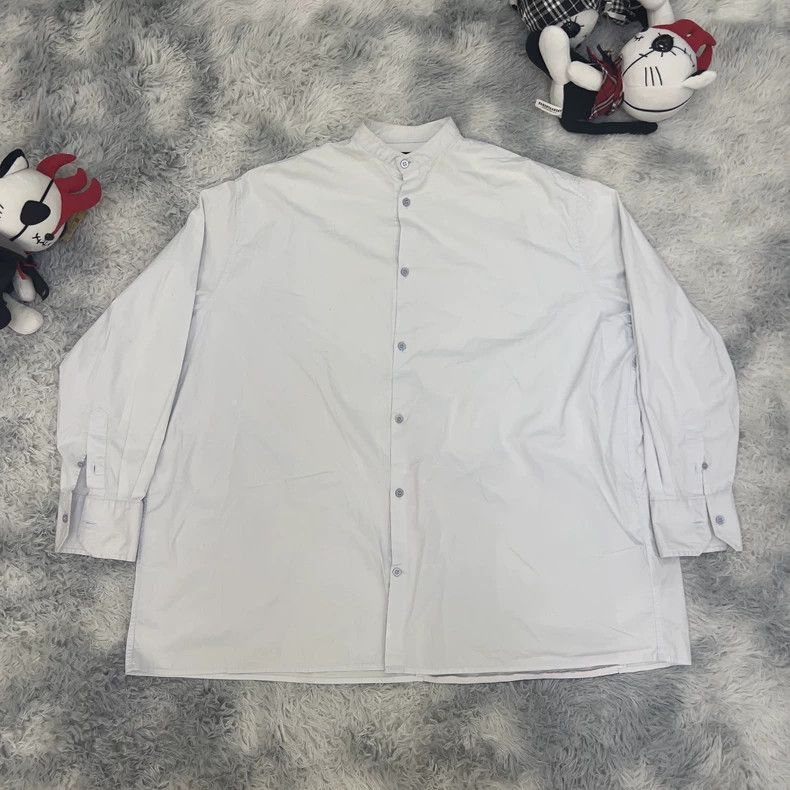Raf Simons Raf Simons SS17 White Shirt with Graphic-2506 Size US M / EU 48-50 / 2 - 2 Thumbnail