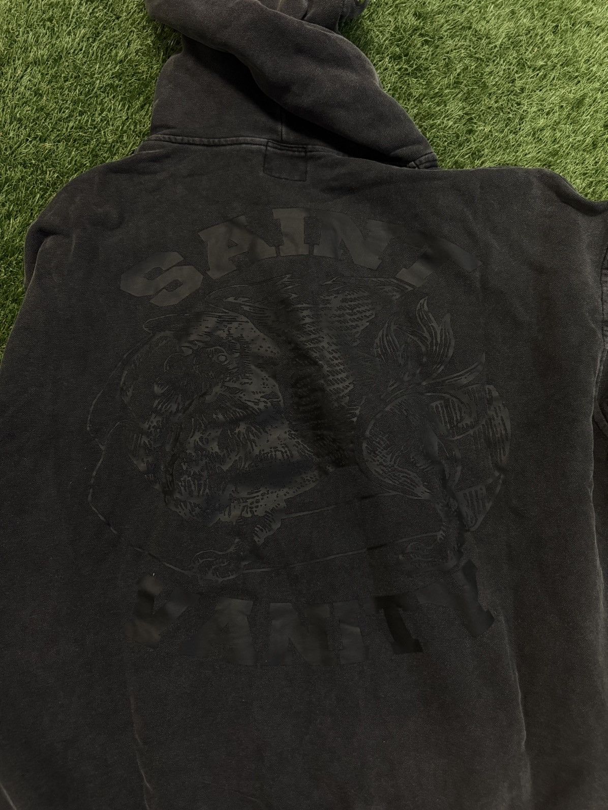 Saint Vanity Saint Vanity Zip Up Hoodie Black Zip Up Studded Size Large Size US L / EU 52-54 / 3 - 7 Thumbnail