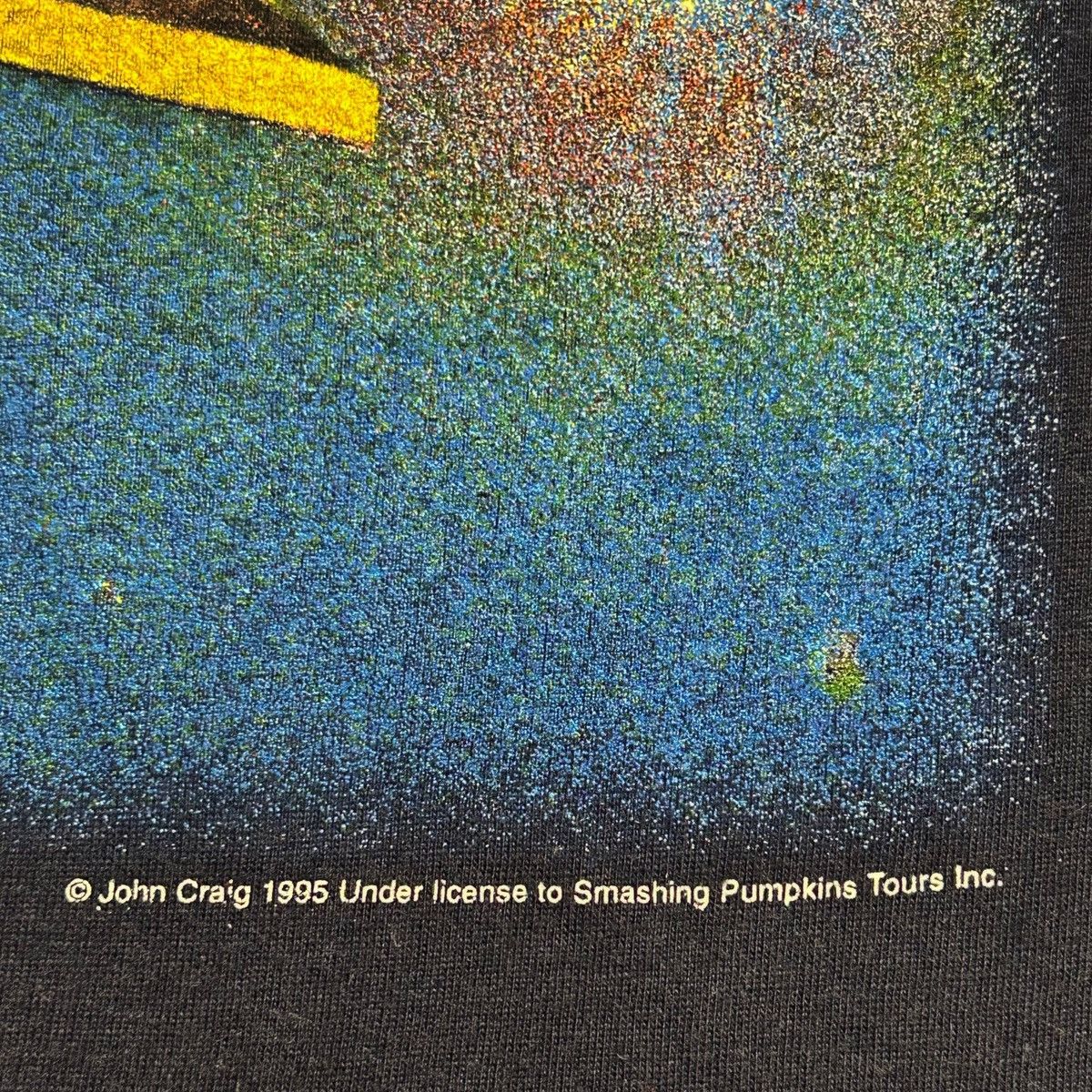 Band Tees Vintage 1995 Smashing Pumpkins Mellon Collie Euro Tour Tee Size US XL / EU 56 / 4 - 5 Thumbnail