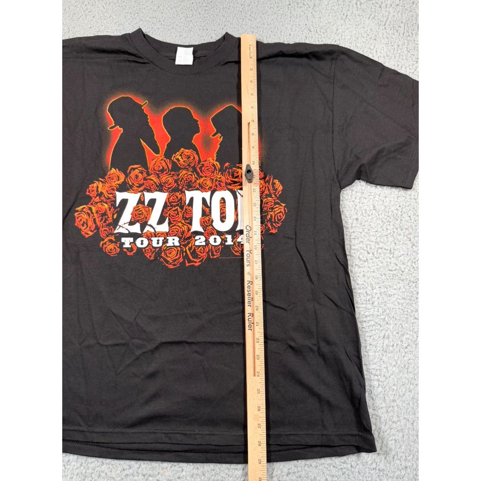 Doublet ZZ Top Tour Shirt Mens XL Black Short Sleeve Double Sided Band Tee Y2K Size US XL / EU 56 / 4 - 6 Thumbnail