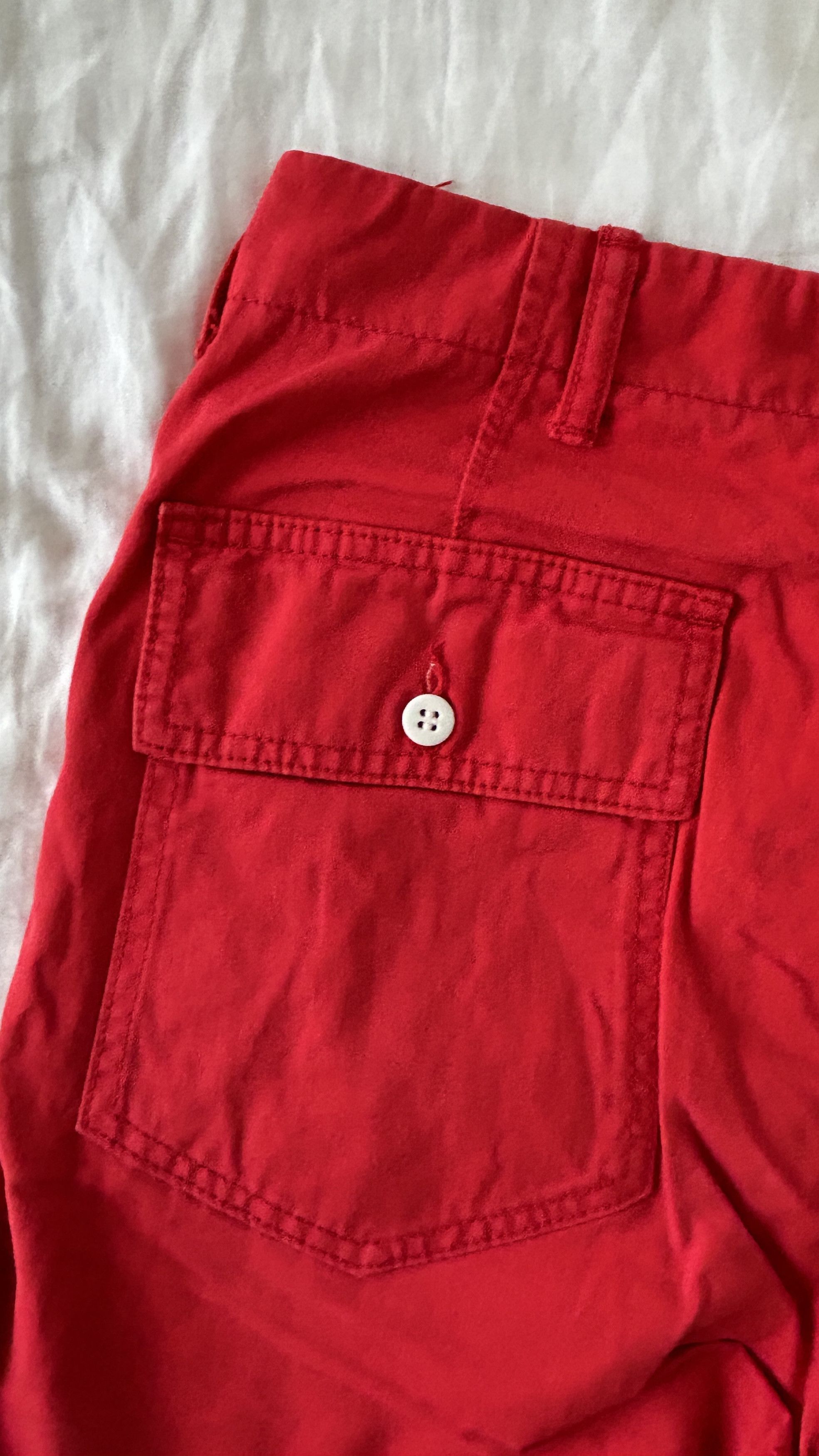 Nanamica aa . W30 . NANAMICA . SUDU915 . RED INTENSE SHORTS . MIJ Size US 30 / EU 46 - 9 Thumbnail