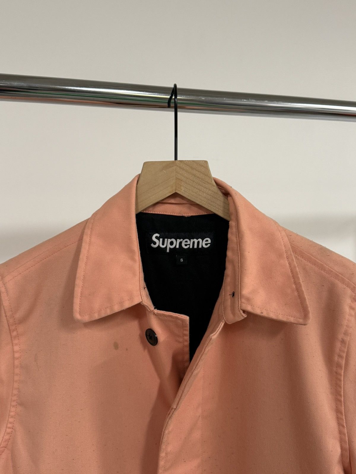 Supreme RARE Supreme Pink Trench Coat SS14 Size US S / EU 44-46 / 1 - 3 Thumbnail