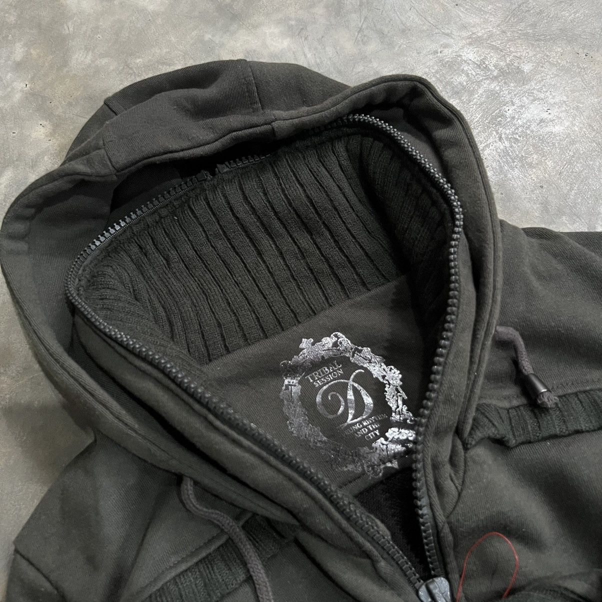 Le Grande Bleu (L.G.B.) 2000s Dwier LGB style Full Zip Hoodie Jacket Size US S / EU 44-46 / 1 - 5 Thumbnail