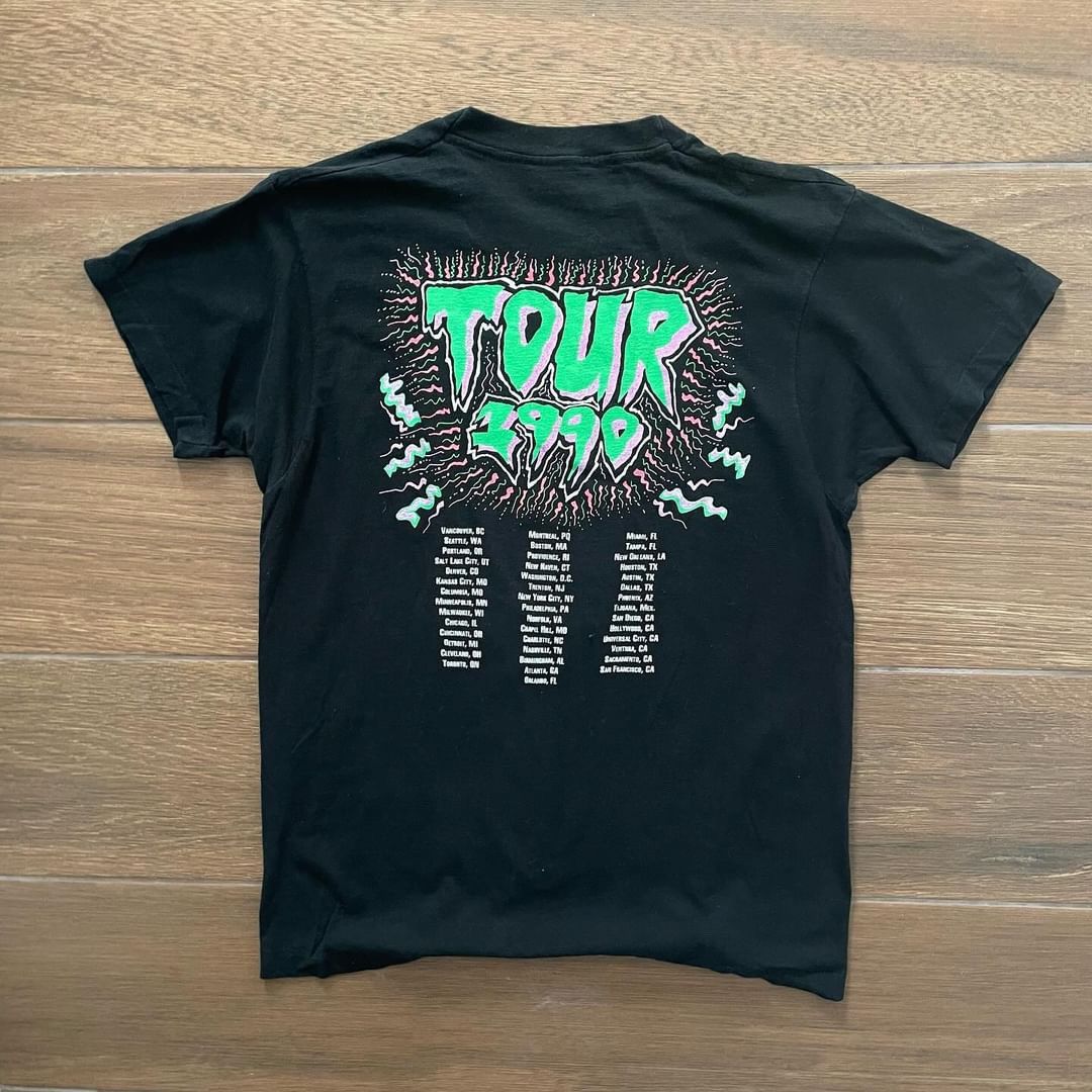 The cramps 1990 tour tshirt