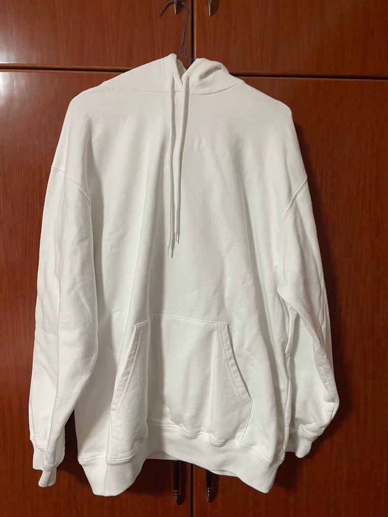 Balenciaga Balenciaga White Hooded Sweatshirt-2507 Size US S / EU 44-46 / 1 - 3 Thumbnail