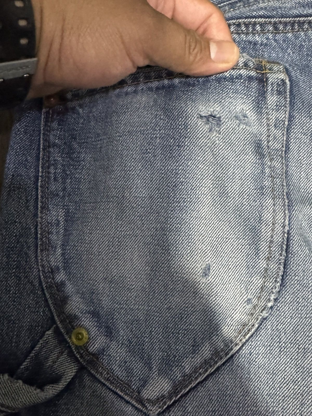Paul Smith R.Newbold Side Zipper Denim Jeans size 30 Size US 30 / EU 46 - 9 Thumbnail