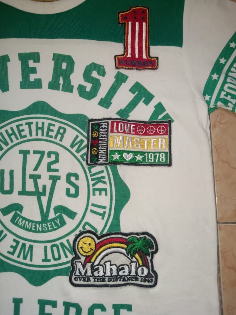 Vintage Defective Struct colledge calfornia university patches shirt Size US L / EU 52-54 / 3 - 10 Thumbnail
