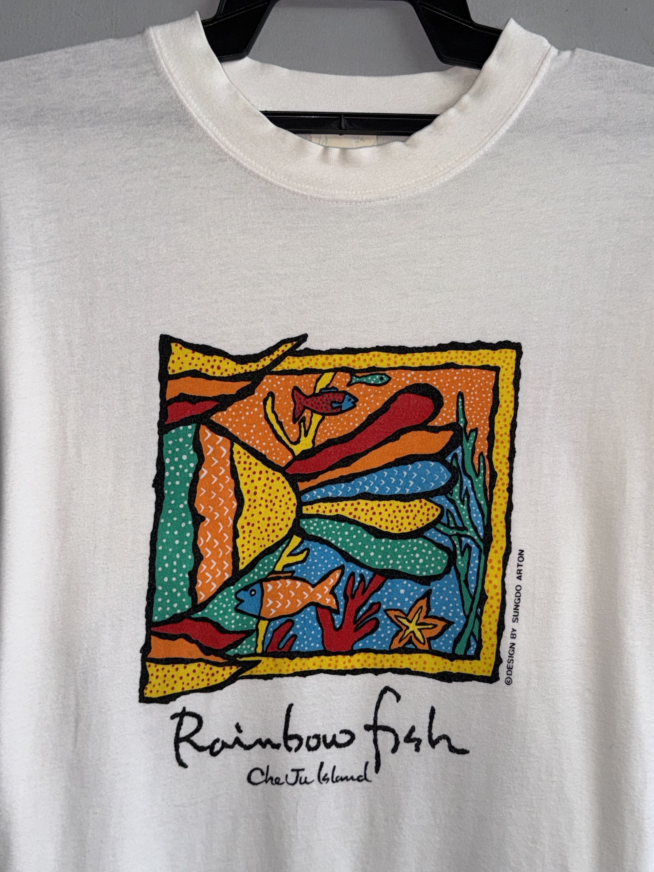 Vintage Fish Rainbow Vintage Shirt Size US M / EU 48-50 / 2 - 2 Thumbnail