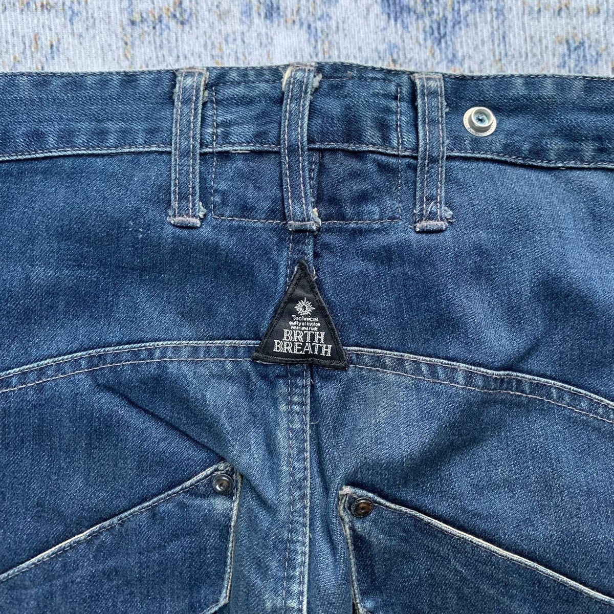 If Six Was Nine × Japanese Brand × Vintage Rare Vintage BRTH Breath Artisan Jeans Multi Zippers Size US 32 / EU 48 - 9 Thumbnail