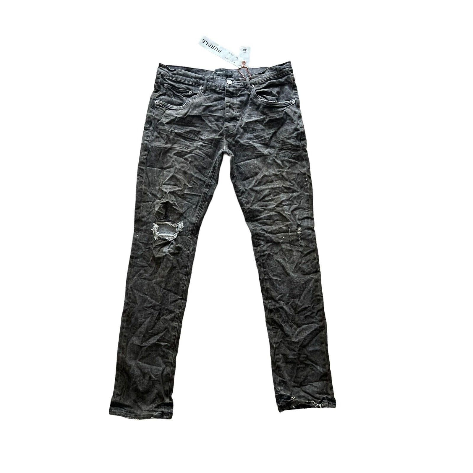 Purple × Purple Brand Purple Brand Jeans Mens Slim Fit P001 $265 Gray Size 38/32 Size US 38 / EU 54 - 1 Thumbnail