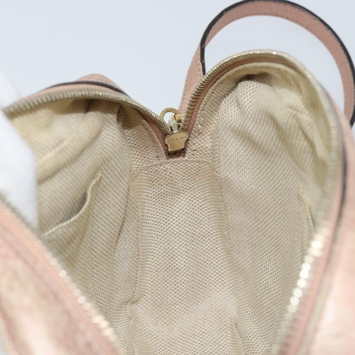 Gucci Gucci Leather Shoulder Bag Pink Size ONE SIZE - 6 Thumbnail