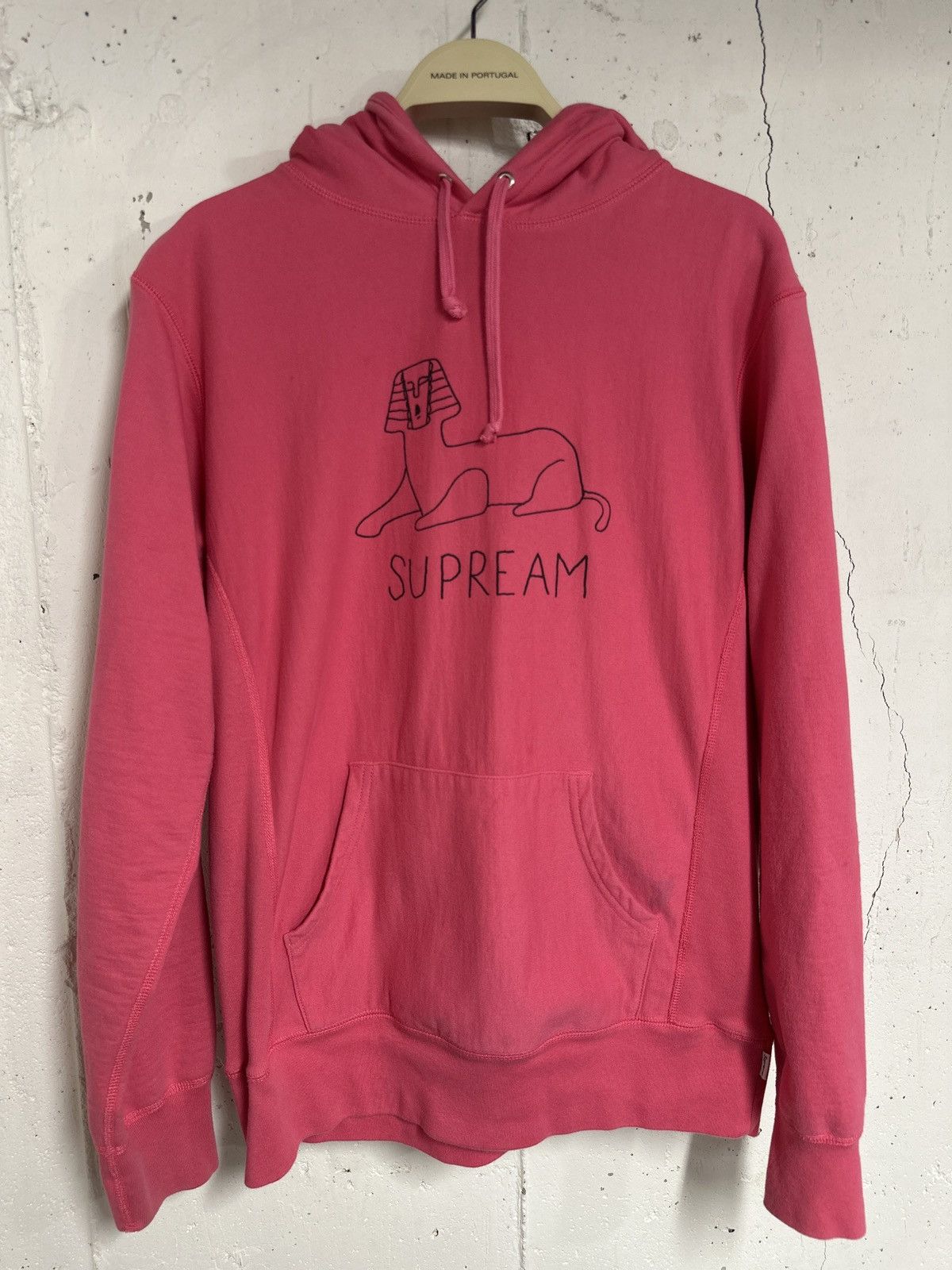 Supreme Supreme Supream Sphinx Hoodie by Mark Gonzalez Pink Medium Grailed