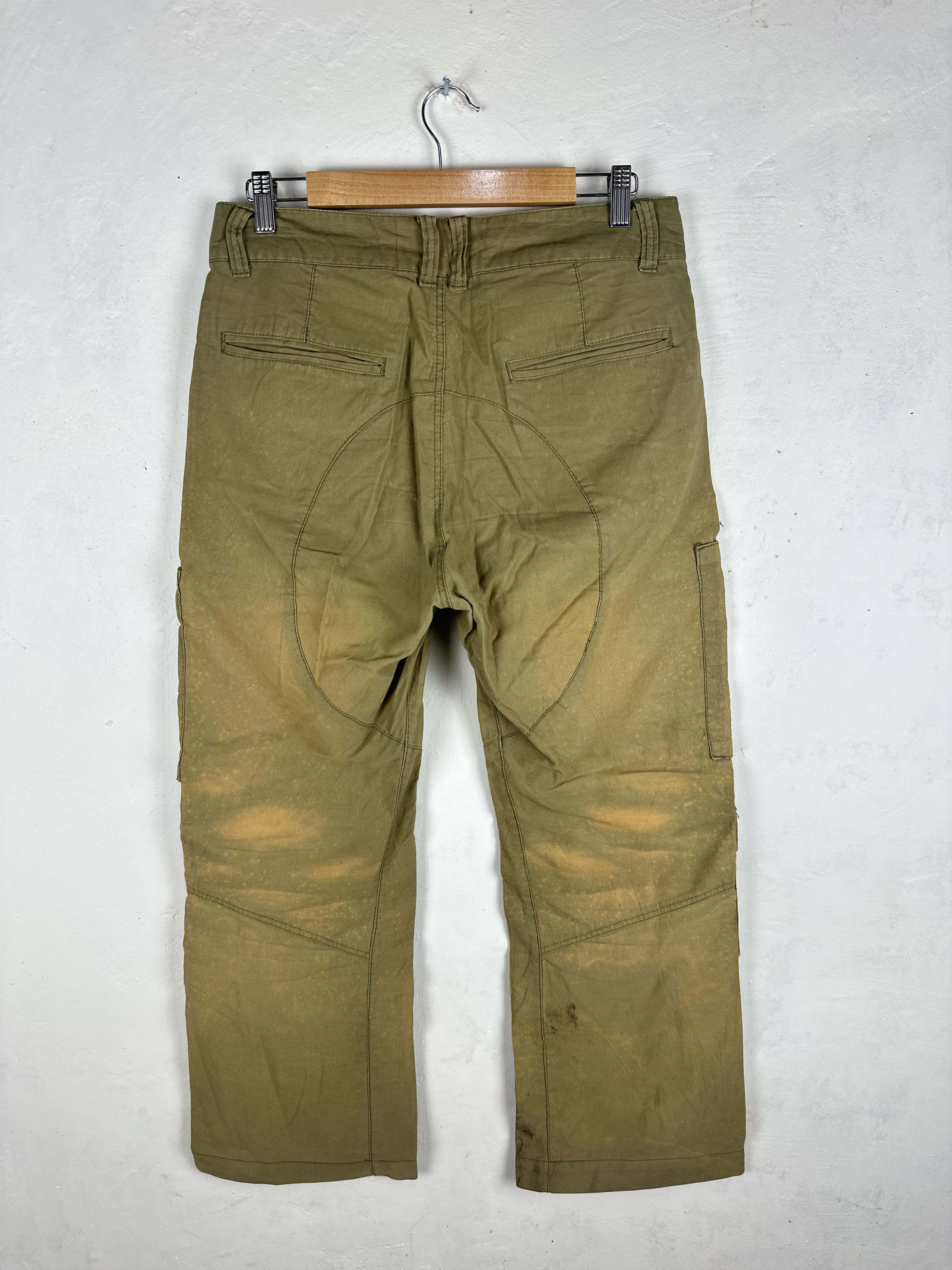 If Six Was Nine CARGO PANTS SENDITIONARIES MULTIPOCKET FADED COLOUR Size US 31 - 2 Thumbnail