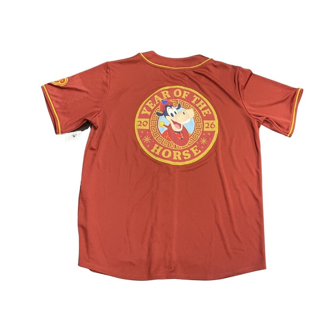 Disney California Adventure Lunar New Year 2026 Baseball Jersey Size US L / EU 52-54 / 3 - 2 Thumbnail