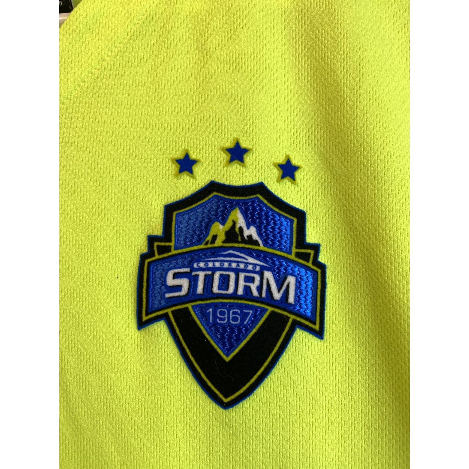 Nike Nike Dri-Fit Soccer Football Jersey Mens S Yellow Neon T-Shirt Size US S / EU 44-46 / 1 - 3 Thumbnail
