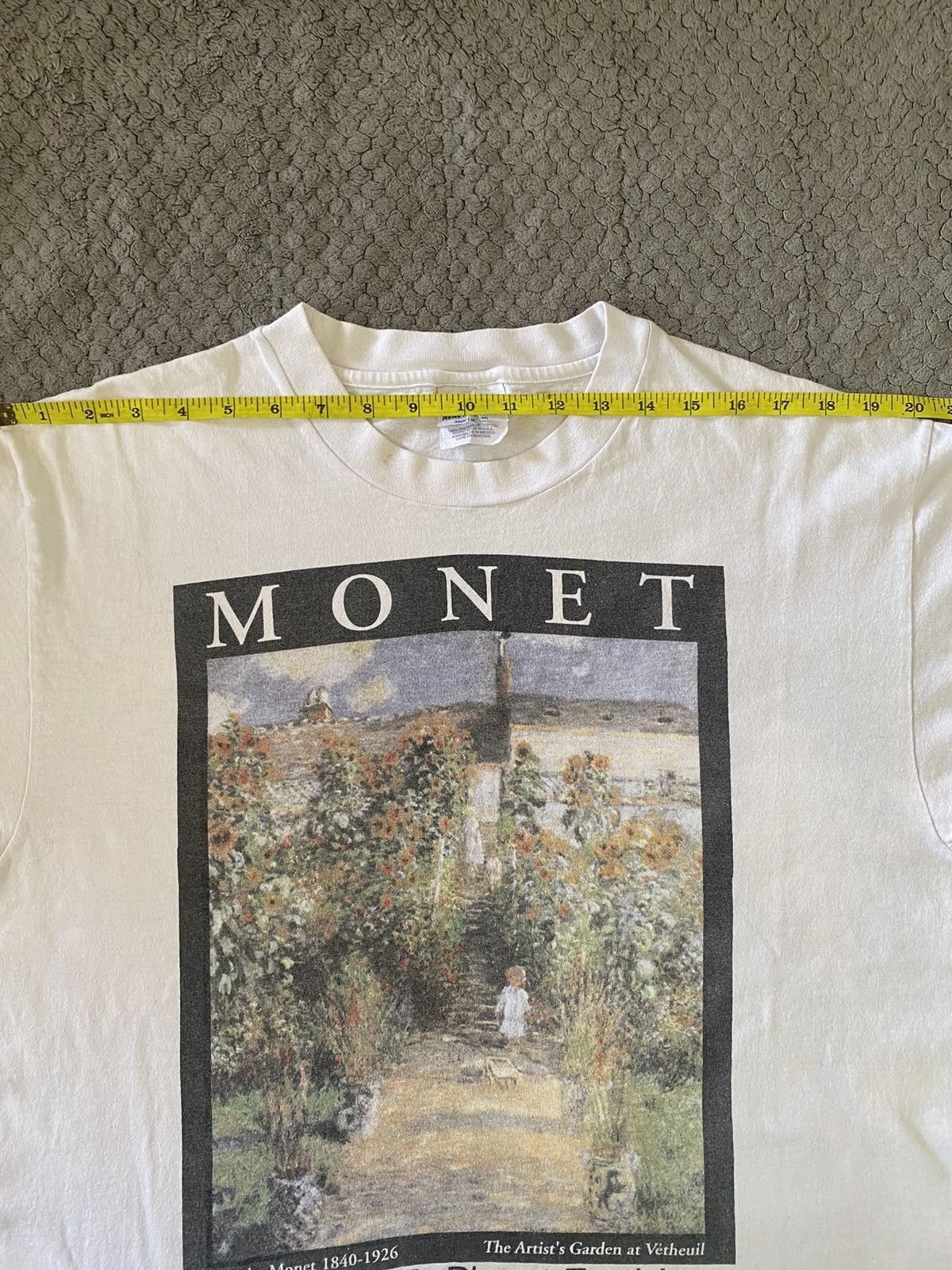 Monet Vintage 90s MONET ART TEES Size US L / EU 52-54 / 3 - 8 Thumbnail