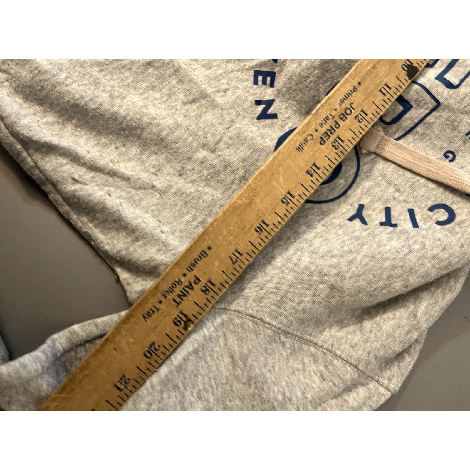Vintage Aéropostale Hoodie Womens Large Gray Graphic Pullover Size L / US 10 / IT 46 - 5 Thumbnail