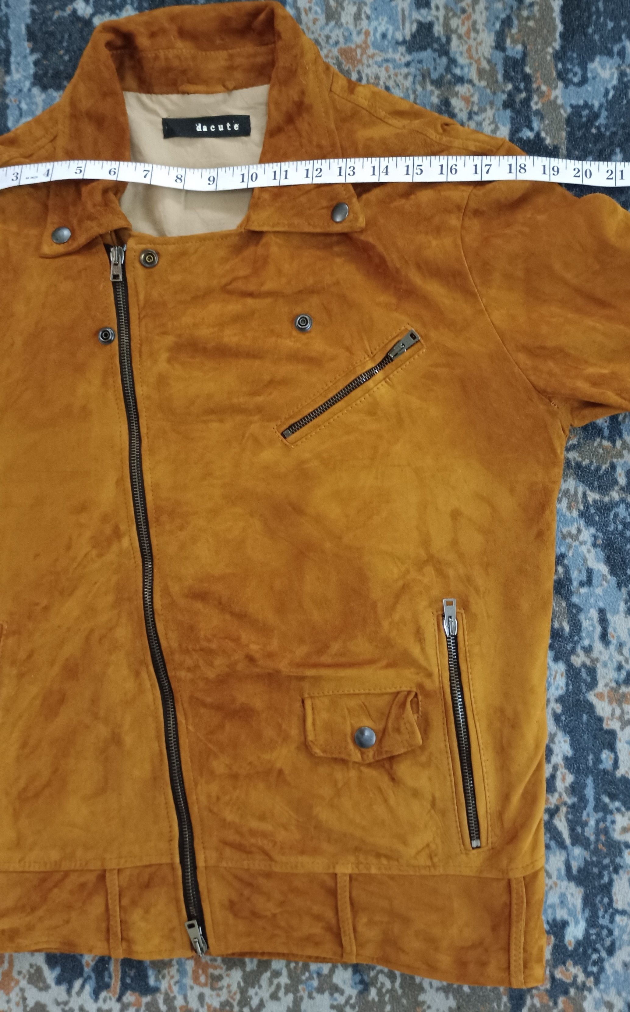 Dacute Dacute Riders Jacket Cordage Leather Men Jacket Size US M / EU 48-50 / 2 - 11 Thumbnail