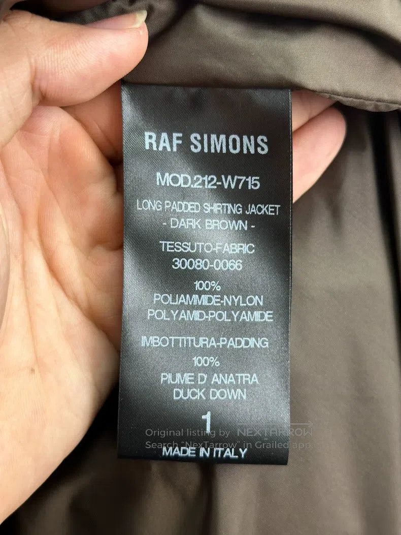 Raf Simons Raf Simons 2021Aw plaid cotton jacket coat Size US S / EU 44-46 / 1 - 5 Thumbnail