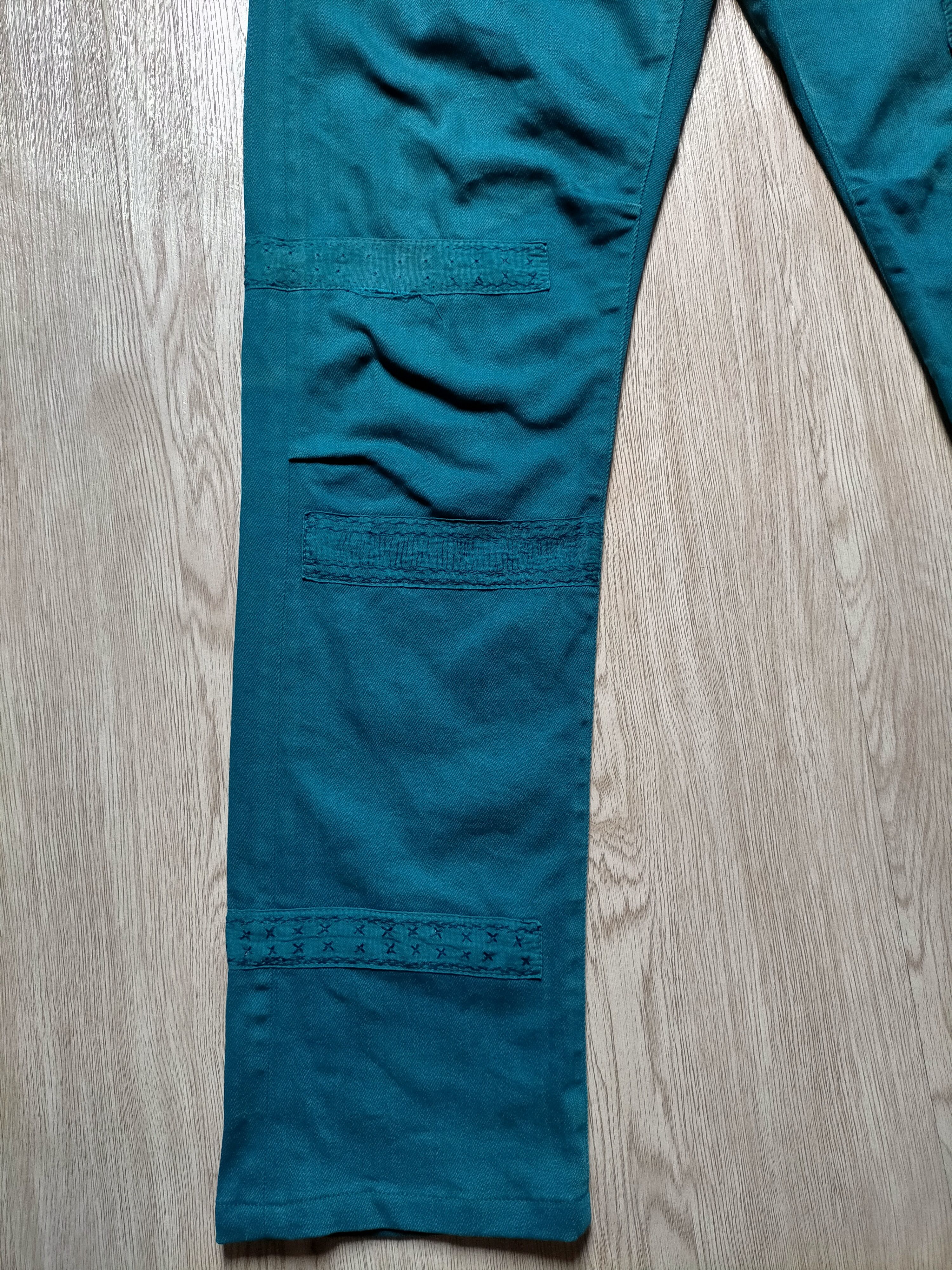 Issey Miyake × Tsumori Chisato × mercibeaucoup Tsumori Chisato Issey Miyake Patchwork Denim Pants Size US 31 - 7 Thumbnail