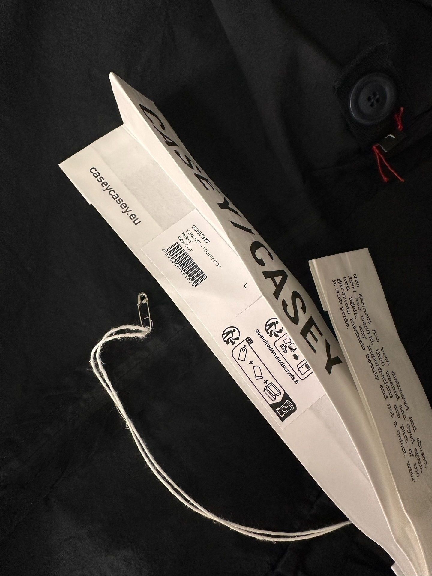 Casey Casey CASEY CASEY Y Jacket 23HV377 Size US L / EU 52-54 / 3 - 6 Thumbnail