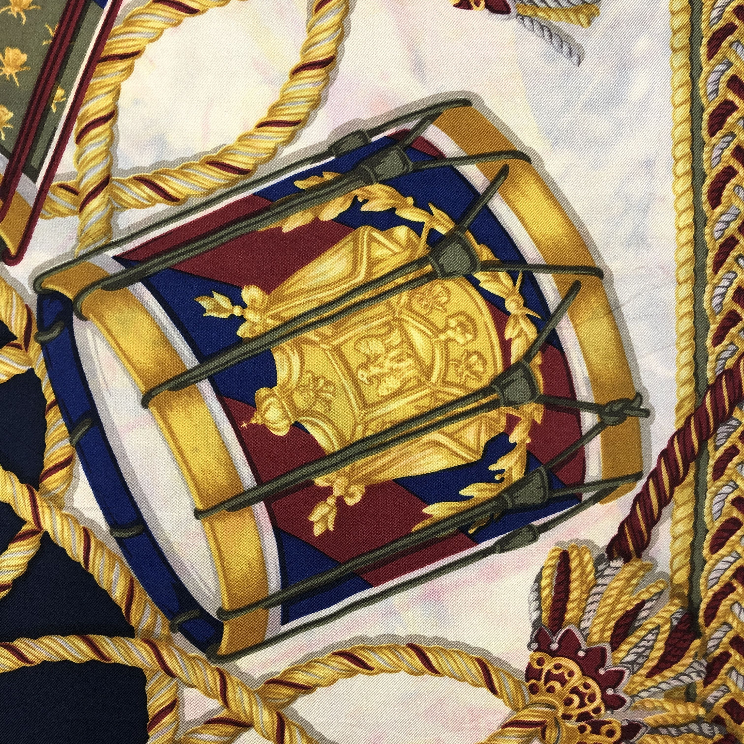 Lancel Vintage Lancel SILK Scarf Twill Stole Wraps Scarves Size ONE SIZE - 7 Thumbnail
