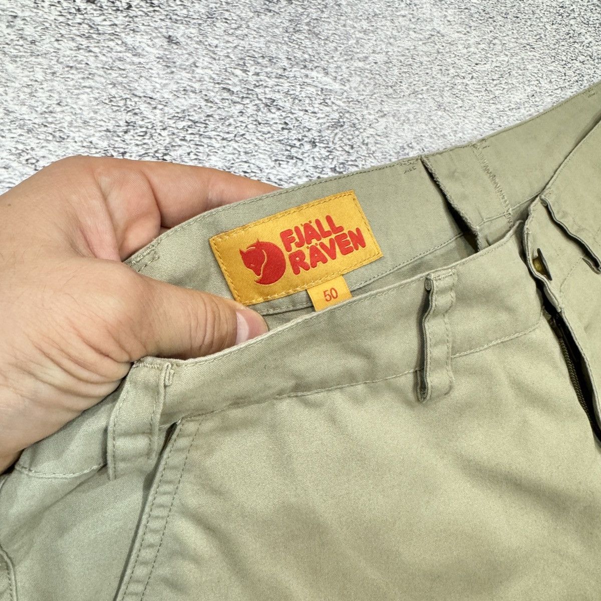 Fjallraven Fjallraven Beige Cargo Shorts 50size 34 Size US 34 / EU 50 - 5 Thumbnail