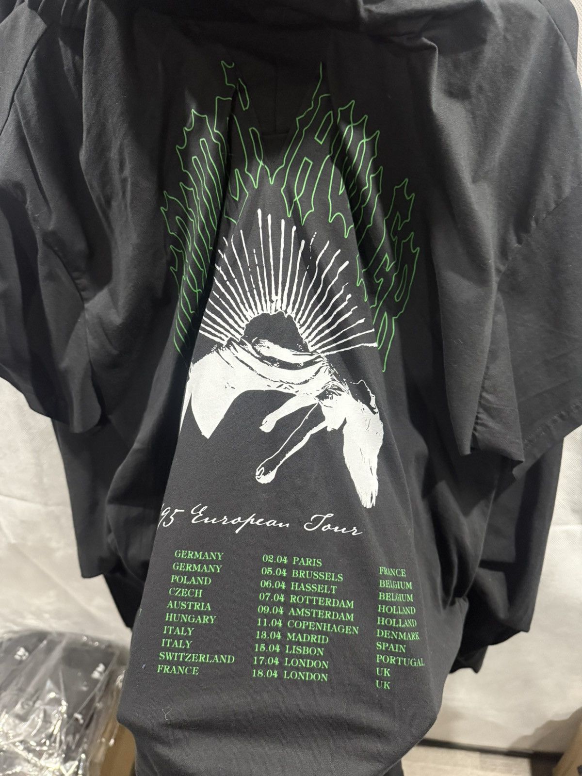 Raf Simons Grim Crawler Tour Hoodie Size US XS / EU 42 / 0 - 6 Thumbnail