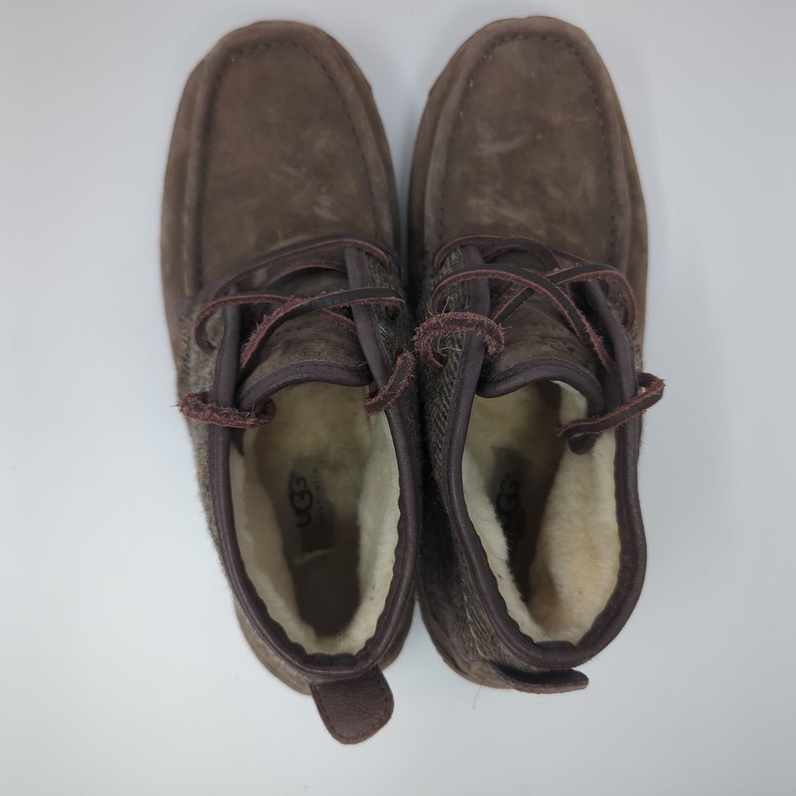 Ugg UGG Stout Lyle Woolrich Tweed Suede Boot Mens Size 8 Size US 8 / EU 41 - 4 Thumbnail
