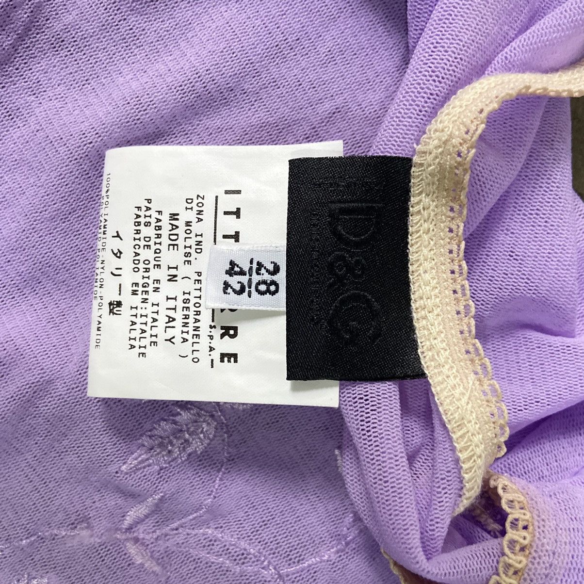 Dolce & Gabbana Dolce & Gabbana Mesh Top Size M / US 6-8 / IT 42-44 - 2 Thumbnail