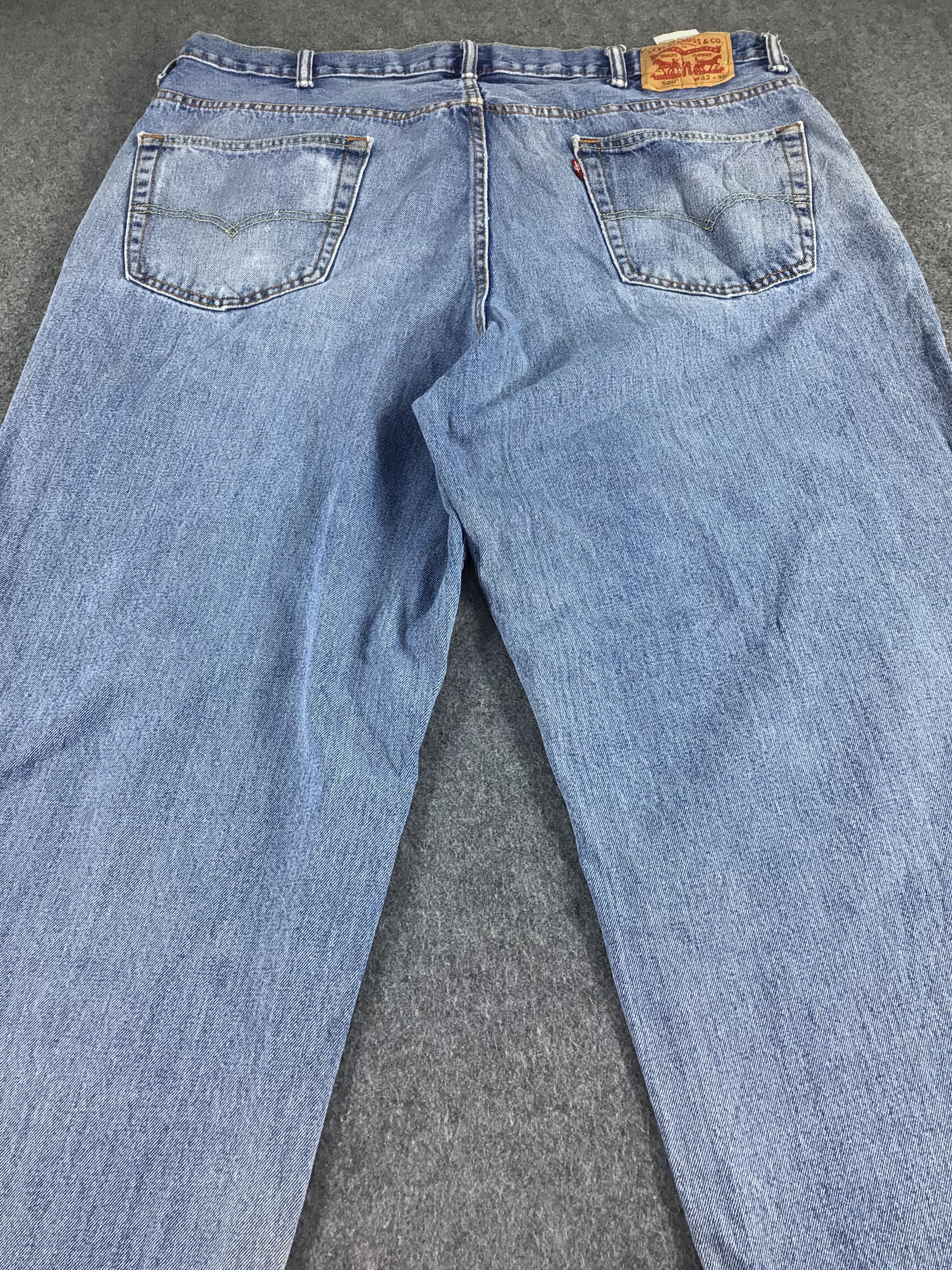 Levi's Blue Wash Levis 560 Jeans-J460 Size US 41 - 4 Thumbnail