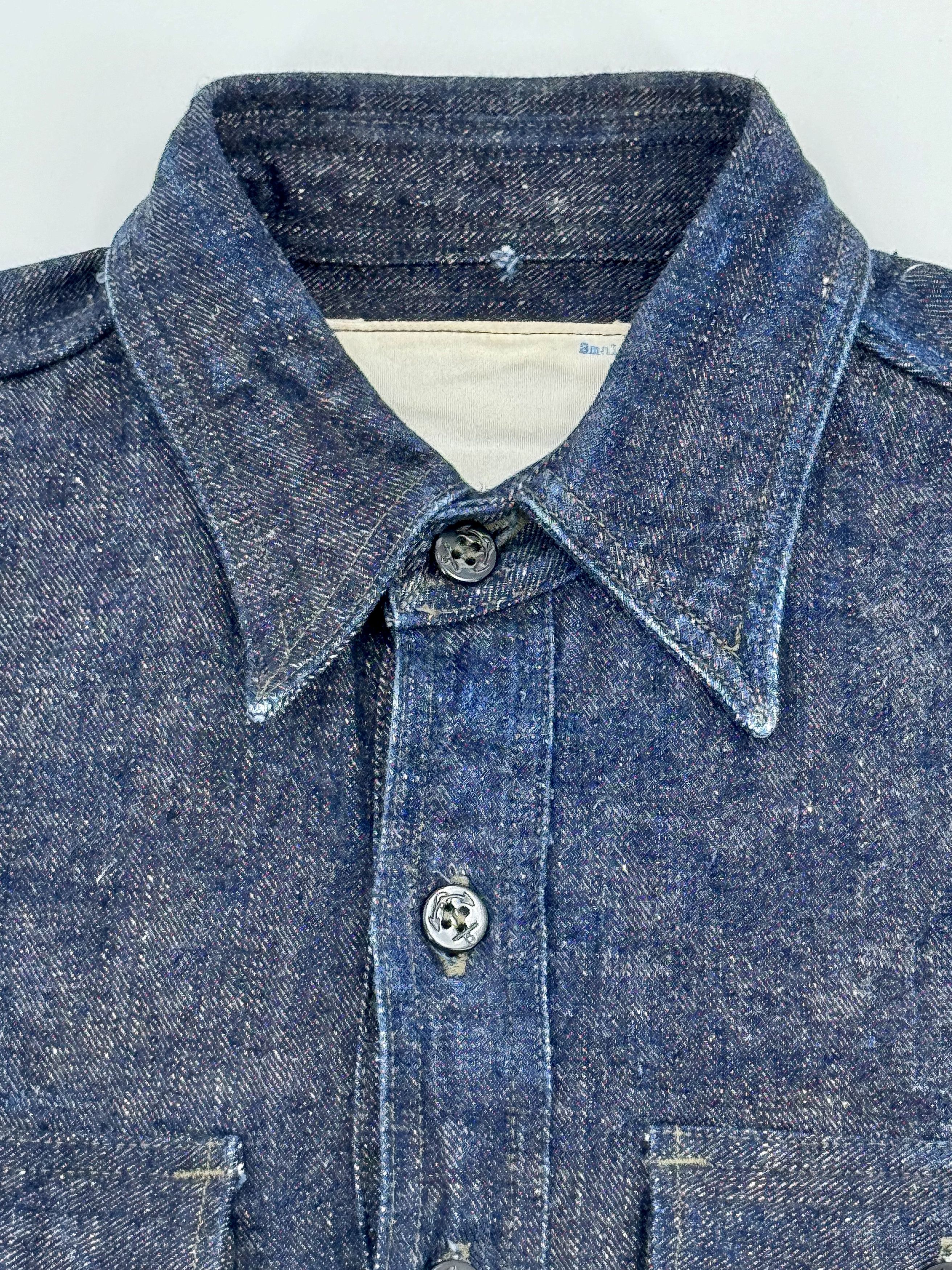 Mister Freedom × Sugar Cane Mister Freedom Sugar Cane Okinawa Selvedge Denim CPO Shirt Size US S / EU 44-46 / 1 - 3 Thumbnail