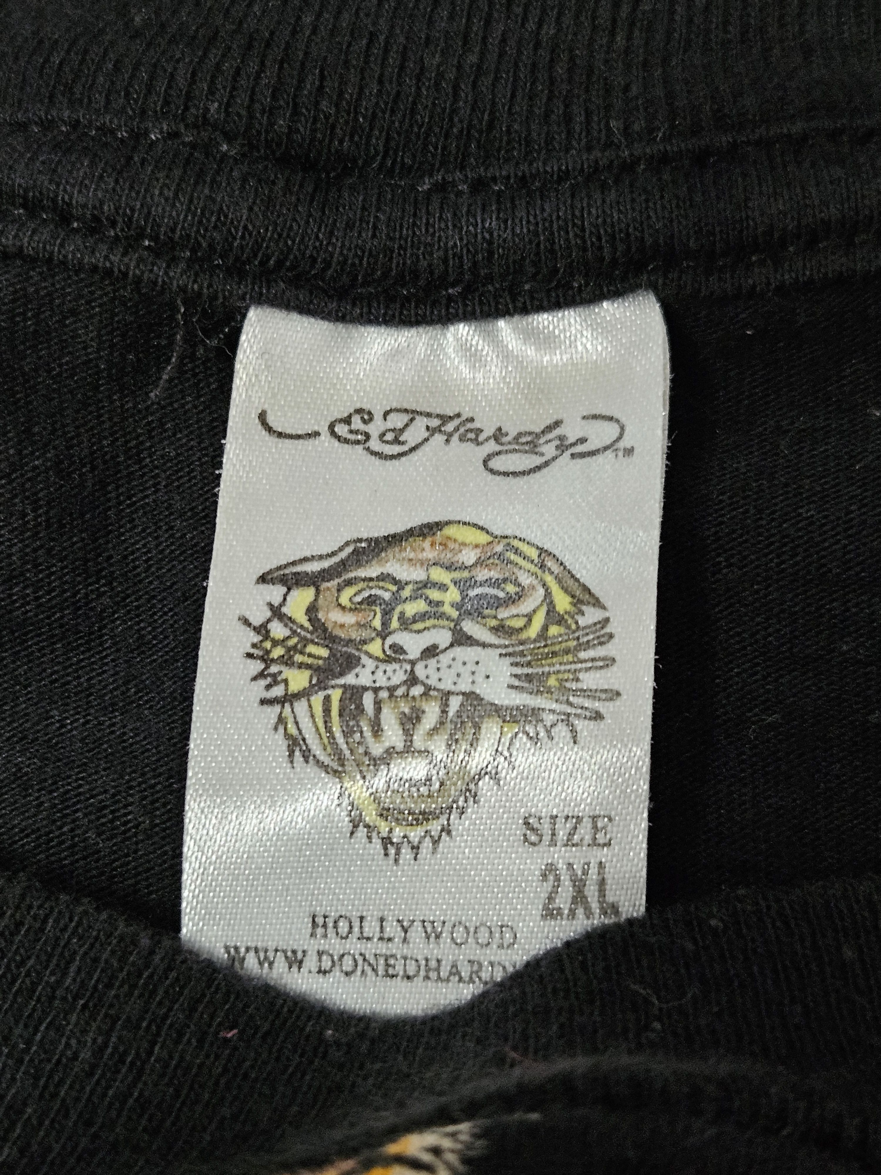 Ed Hardy VTG Ed Hardy Christian Audigier Men L Tiger Print All Over Size US M / EU 48-50 / 2 - 7 Thumbnail