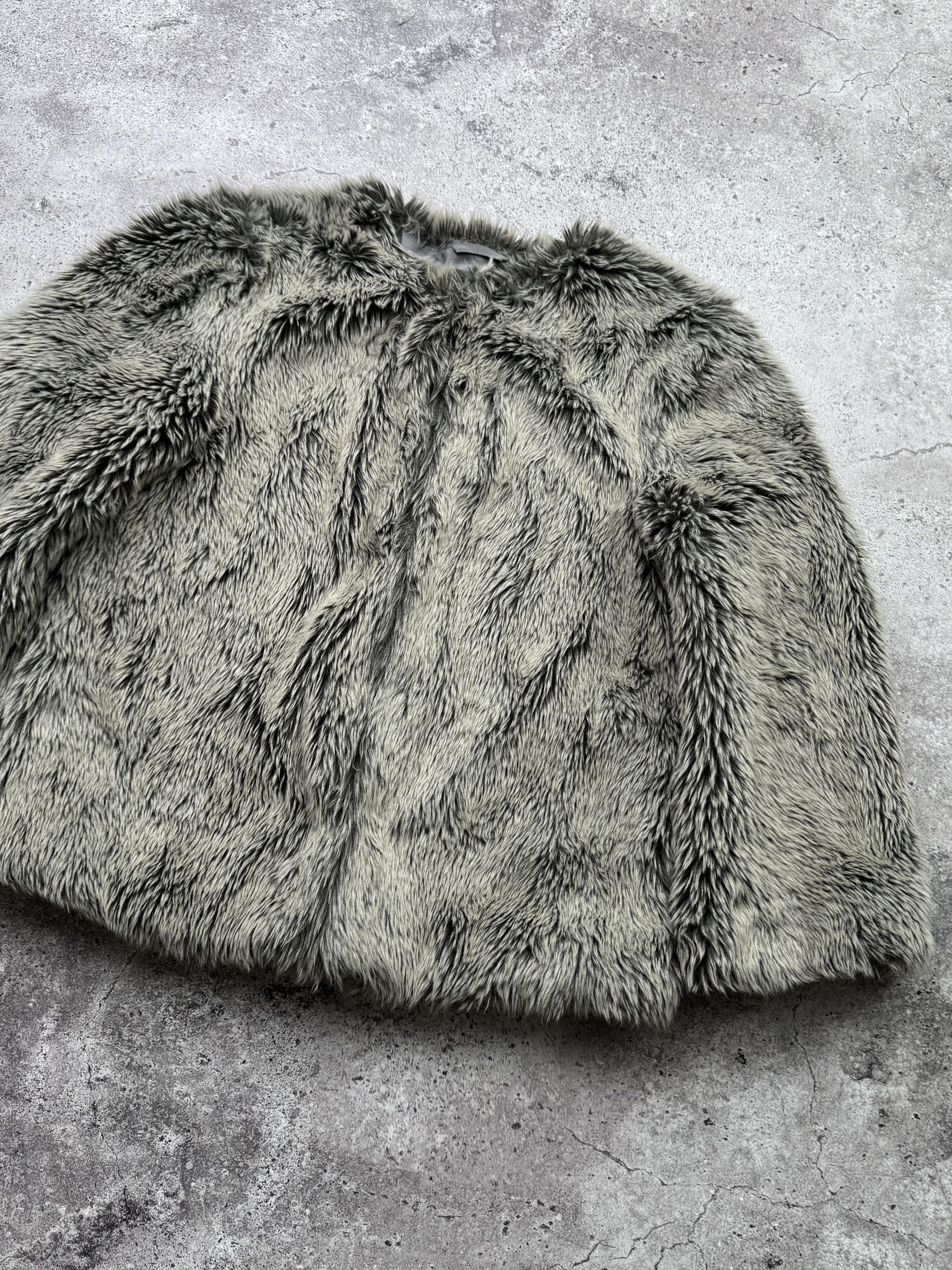 Vintage Vintage Faux Fur Jacket C637(V52) Size M / US 6-8 / IT 42-44 - 3 Thumbnail