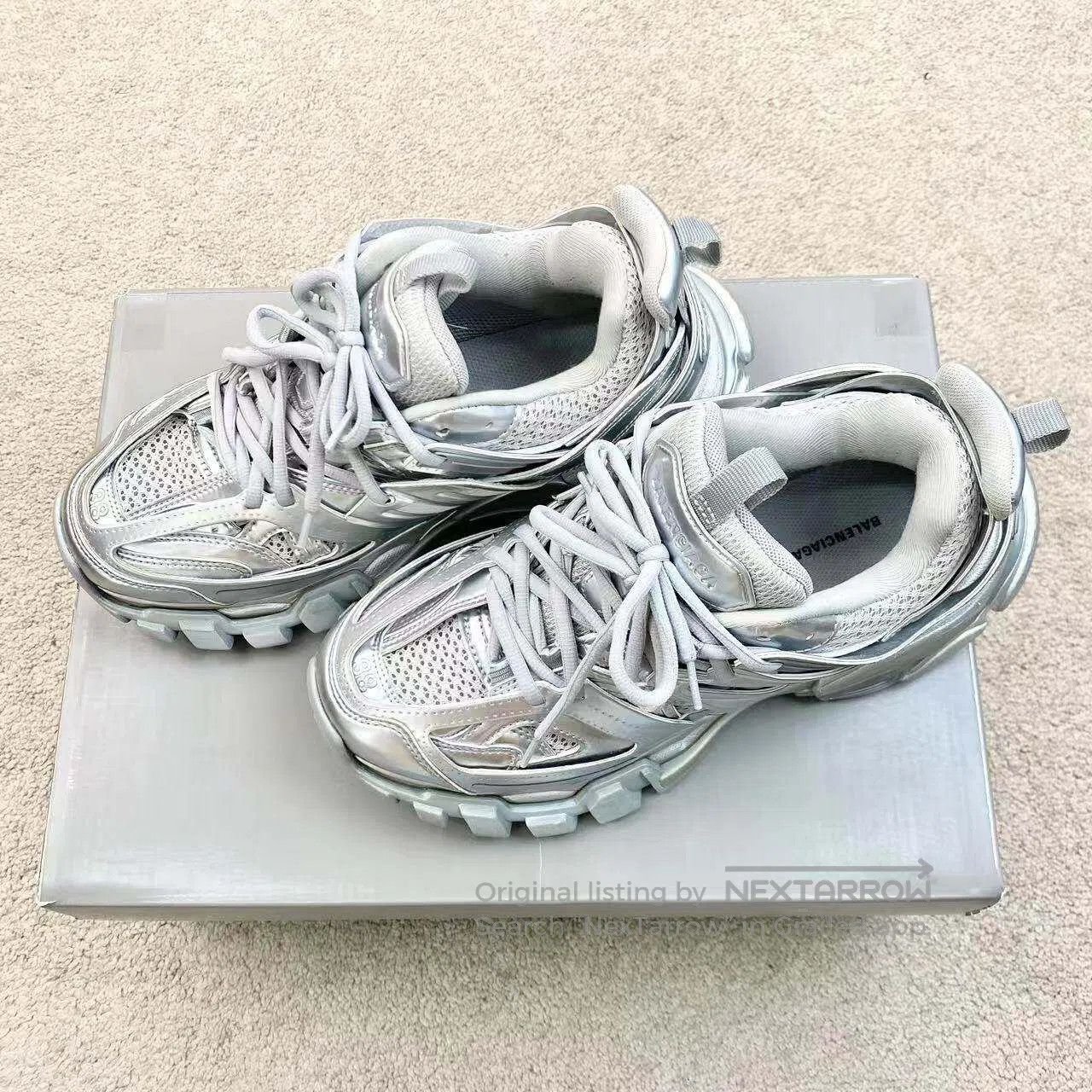 Balenciaga Balenciaga Track series letter logo dad shoes| Size US 7.5 / IT 37.5 - 2 Thumbnail