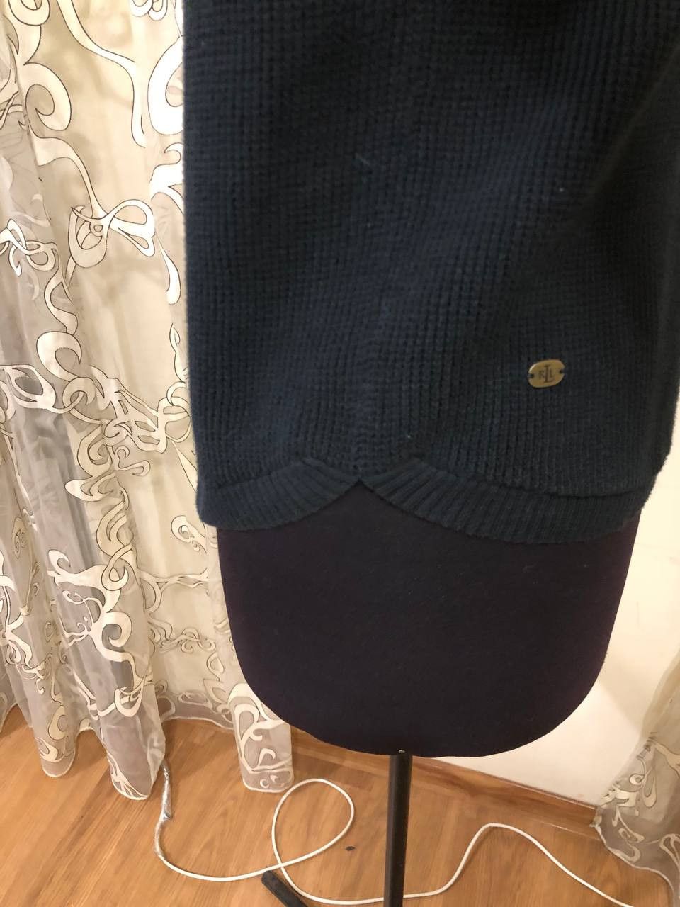 Polo Ralph Lauren LAUREN Ralph Lauren black hooded sweater size - S Size S / US 4 / IT 40 - 7 Thumbnail