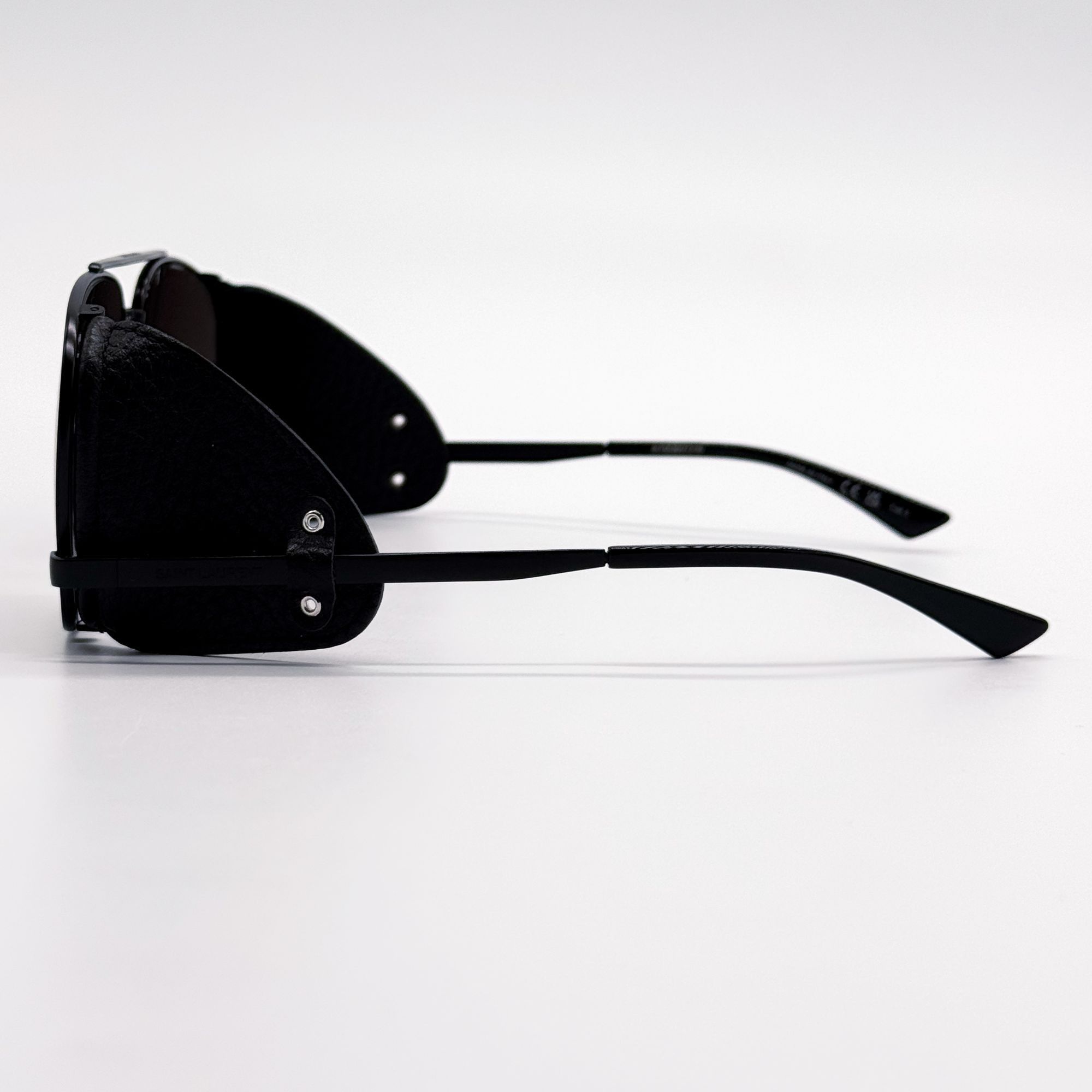 Saint Laurent Paris NEW SAINT LAURENT SL 653 LEON 002 SUNGLASSES AVIATOR BLACK Size ONE SIZE - 7 Thumbnail