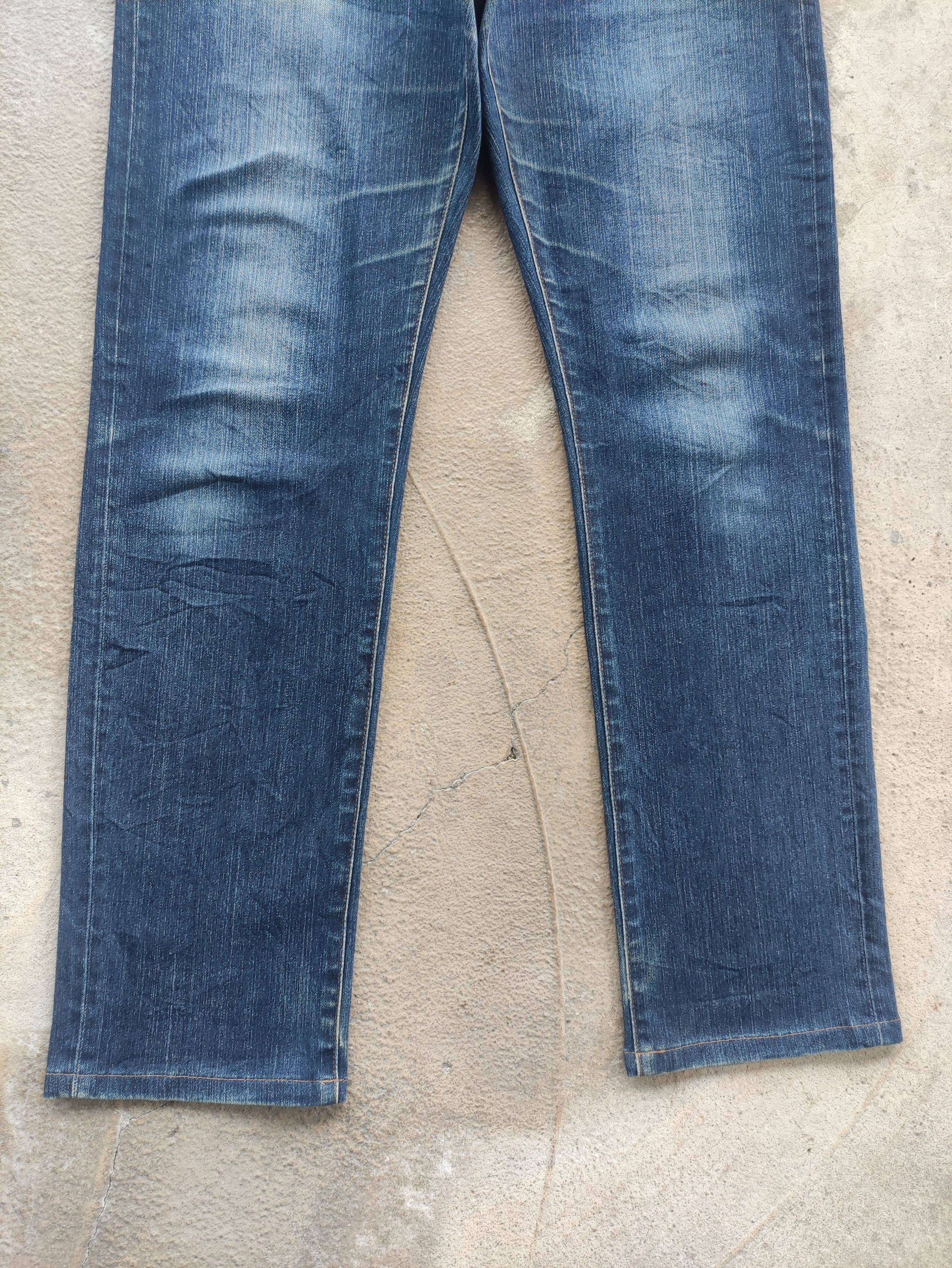 Japanese Brand Vintage Japanese Jean Distressed Faded Denim Size US 36 / EU 52 - 4 Thumbnail