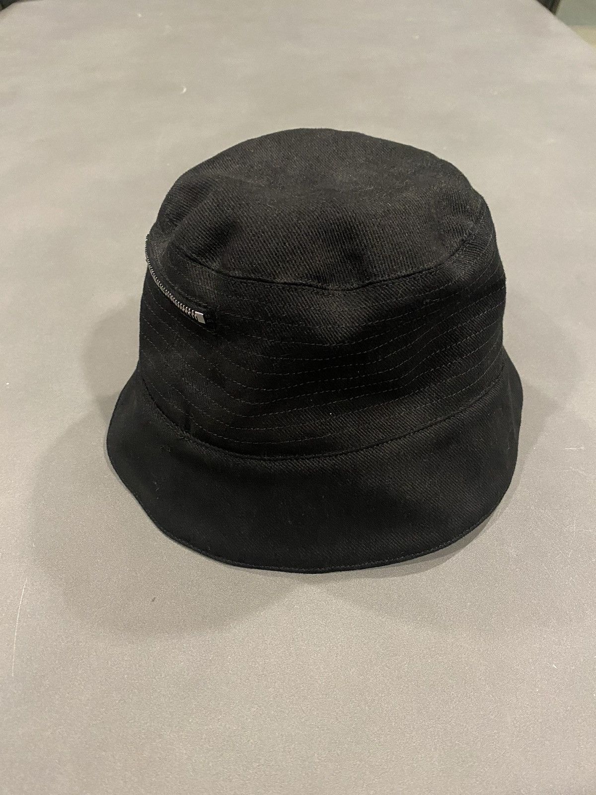 Rick Owens × Rick Owens Drkshdw Rick Owens DRKSHDW Black Pocket Gilligan Bucket Hat Size ONE SIZE - 2 Thumbnail