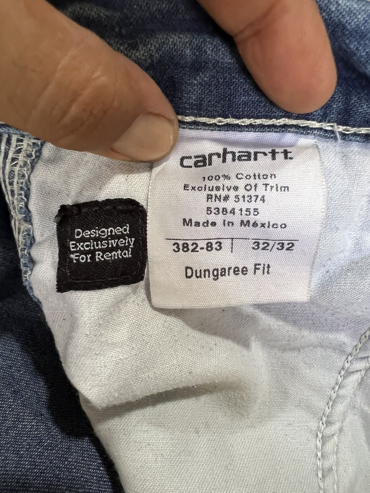 Carhartt 🔥Very Rare Vintage Carhartt Samples Carpenter Pant Size US 33 - 16 Thumbnail