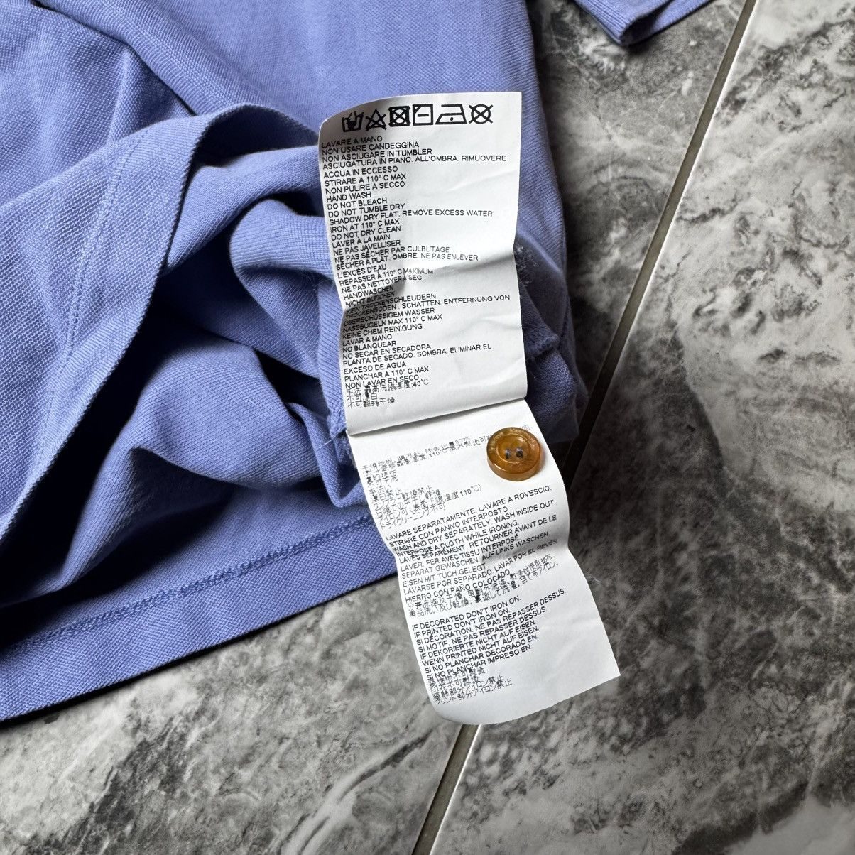 Vivienne Westwood Vivienne Westwood Polo shirt blue Size US XXL / EU 58 / 5 - 8 Thumbnail