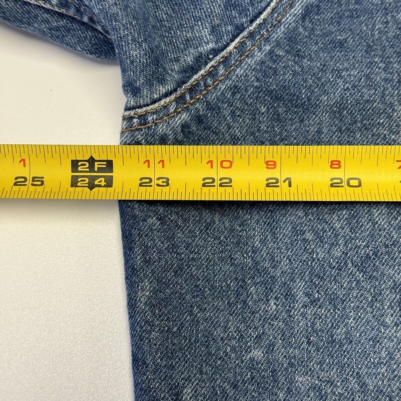 Levi's × Vintage Vintage Levis Trucker Denim Jacket Mens Large L Harley David Size US L / EU 52-54 / 3 - 11 Thumbnail