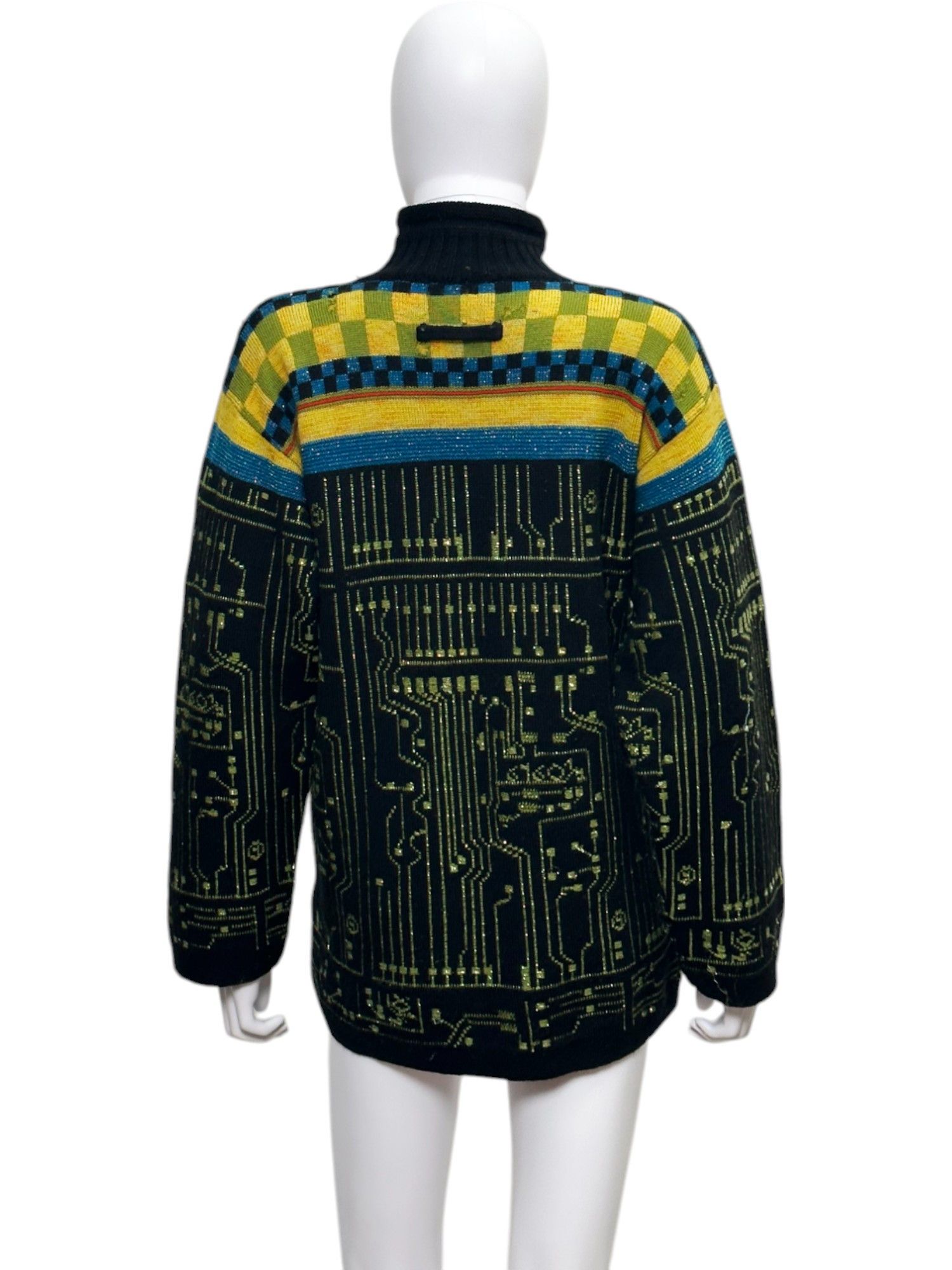 Jean Paul Gaultier AW1995 Cyber Turtleneck Size US M / EU 48-50 / 2 - 3 Thumbnail