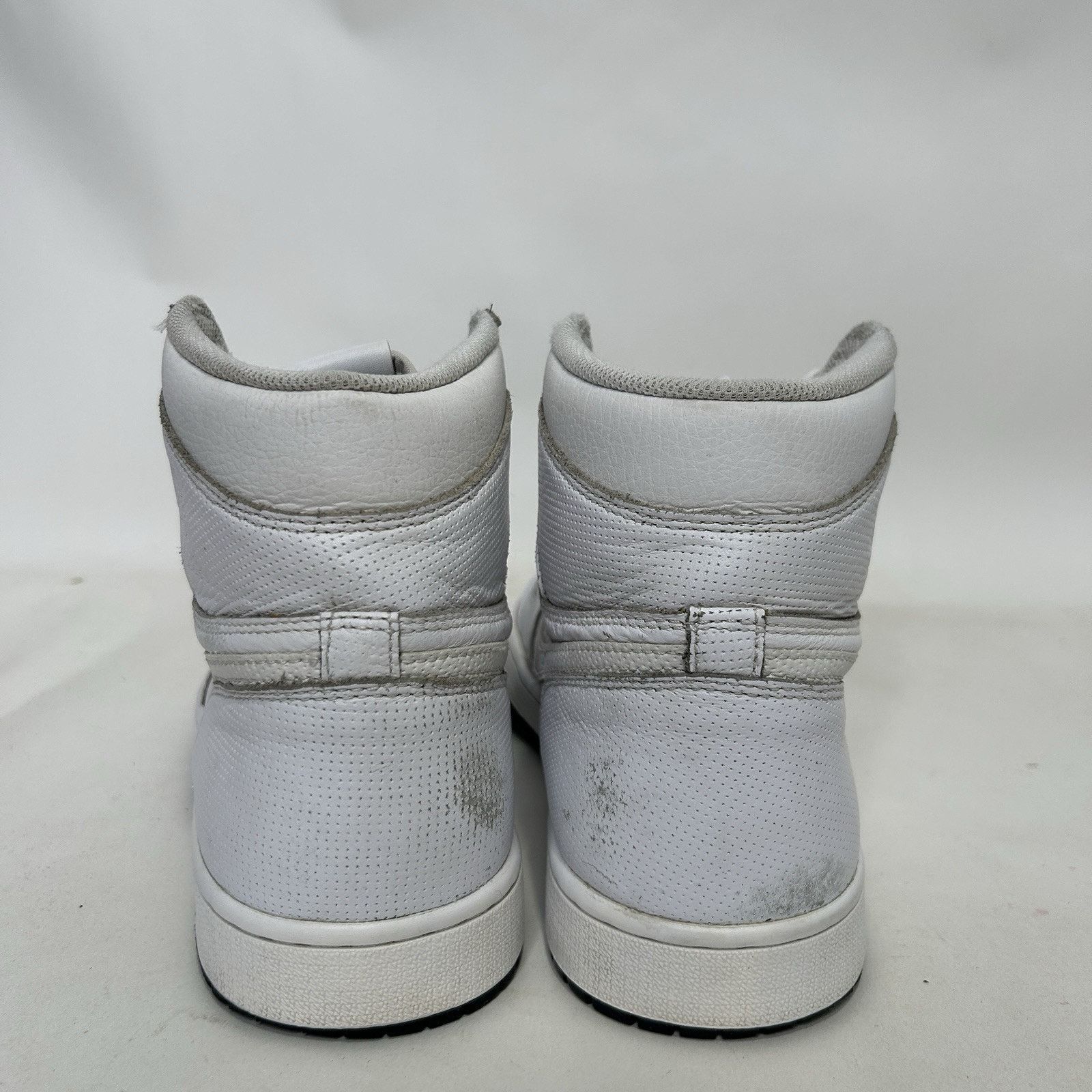 Nike Nike Air Jordan 1 High Retro OG “White Perforated” Size US 12 / EU 45 - 4 Thumbnail